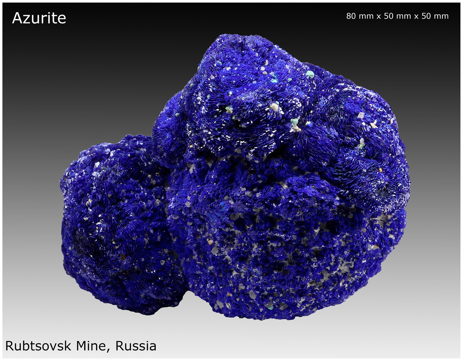 Azurite
80 mm x 50 mm x 50 mm
(Autor: silvia)