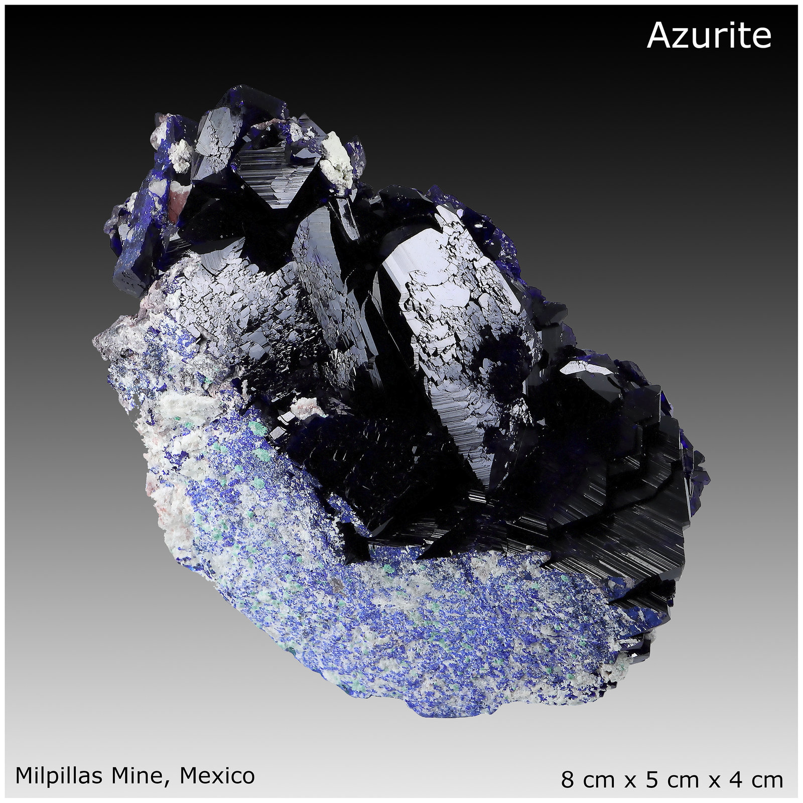 Azurite
8 cm x 6 cm x 5 cm
(Autor: silvia)