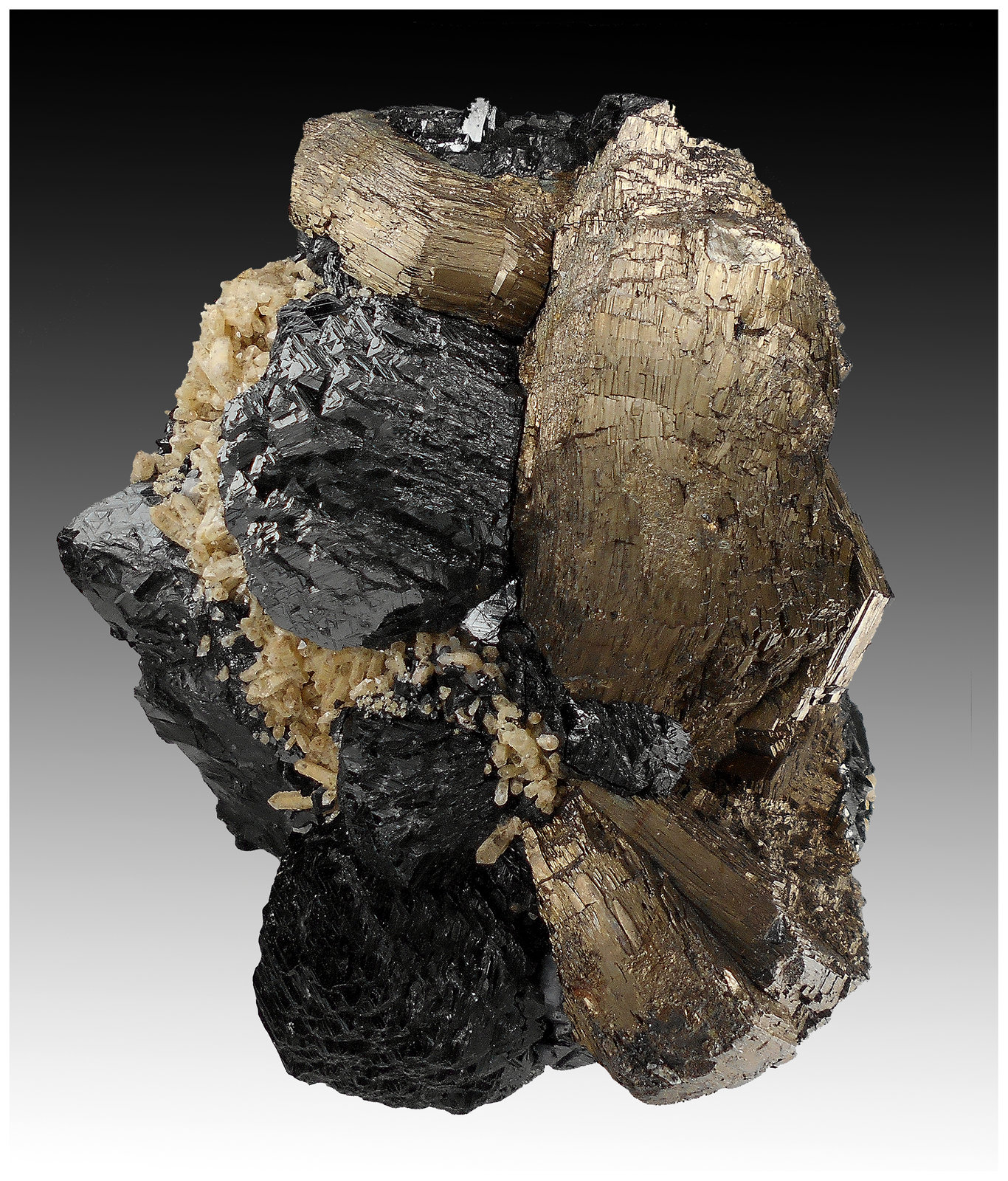 Pyrrhotite, Sphalerite, Quartz
12 cm x 9 cm x 8 cm
(Autor: silvia)