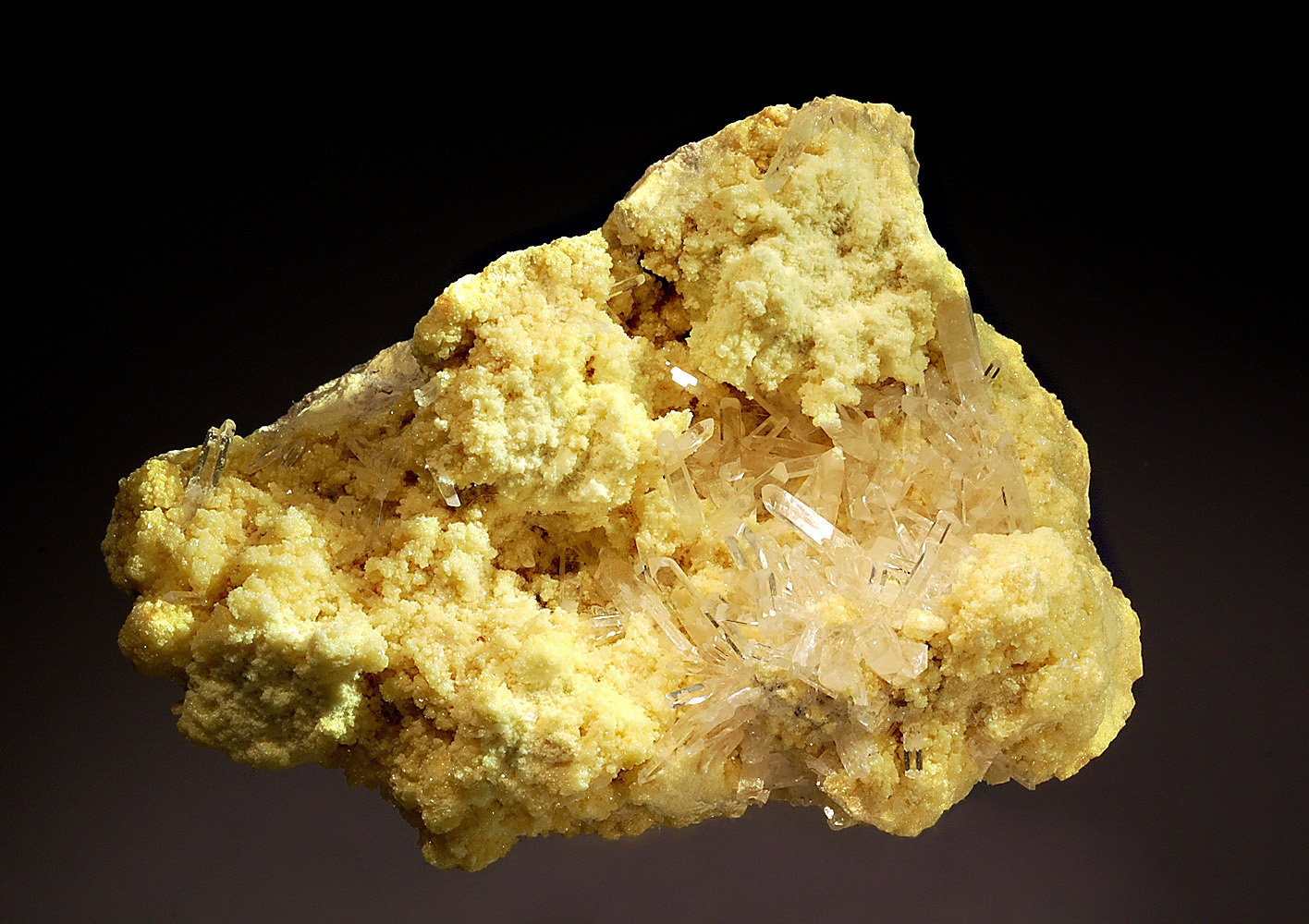 Celestine on Sulphur
7.0 x 9.3 cm
(Autor: Michael Shaw)