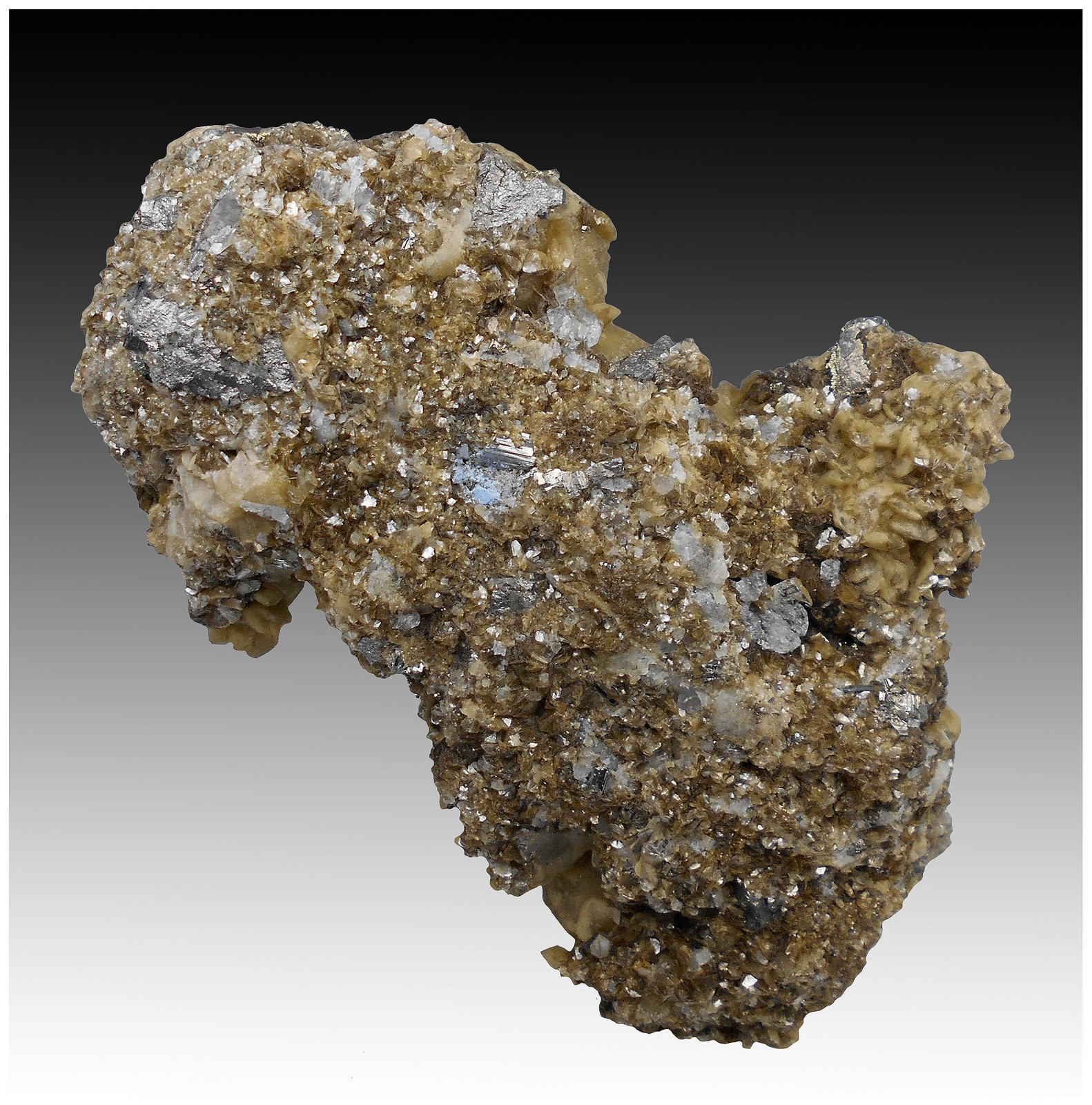 Siderite, Arsenopyrite, Pyrite
8 cm x 5 cm x 2 cm
(Autor: silvia)