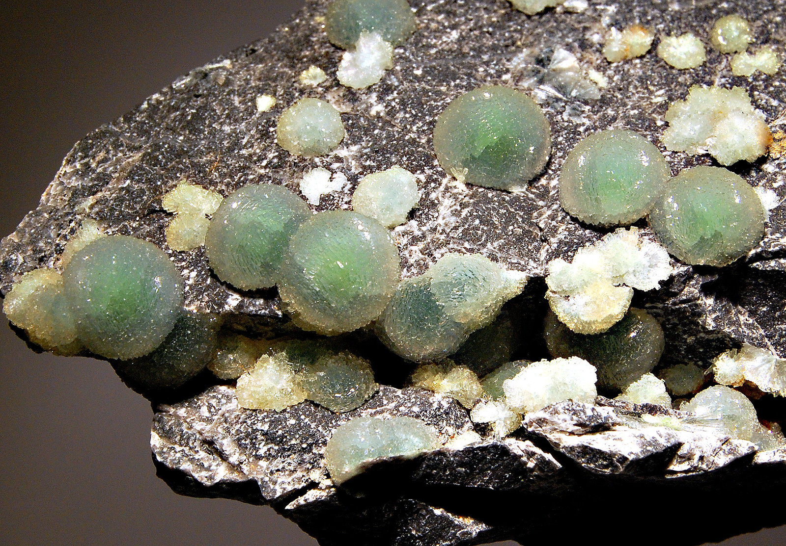 Wavellite
9.4 x 11.7 cm
(Autor: Michael Shaw)
