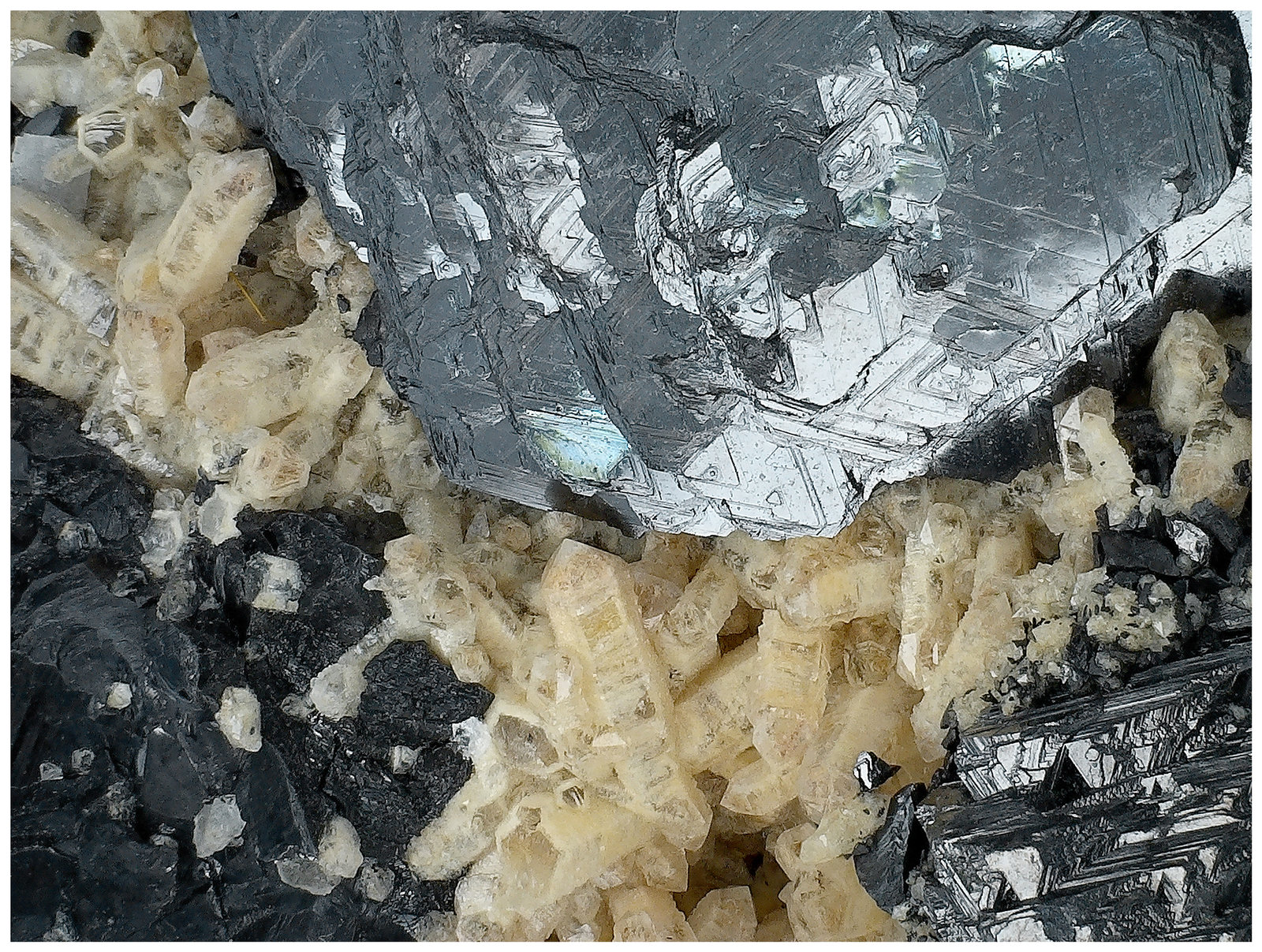 Pyrrhotite, Sphalerite, Quartz
12 cm x 9 cm x 8 cm
(Autor: silvia)