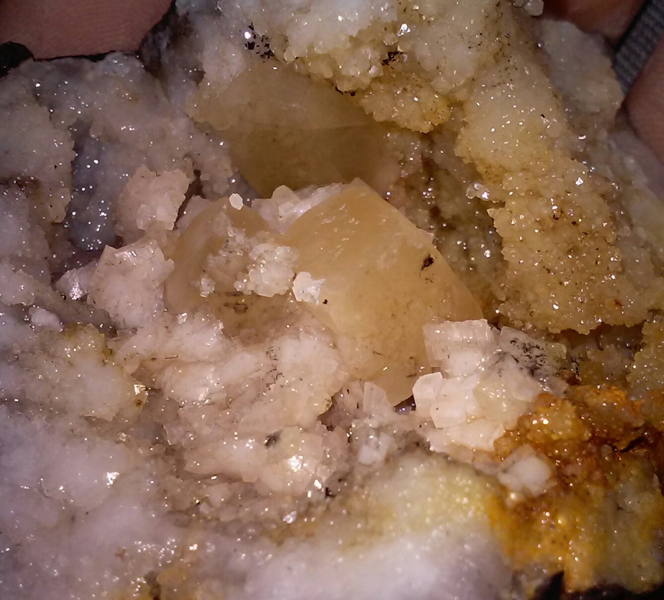 Calcite, Dolomite, Quartz
3x2 1/2in
(Autor: jordanlowe1089)