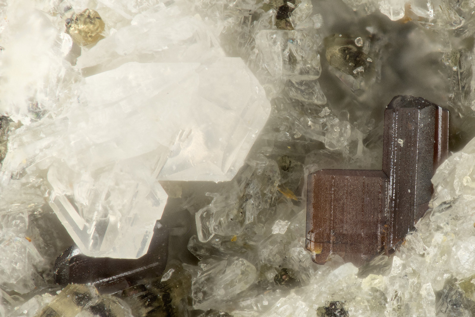 Pseudobrookite
FOV = 1.2 mm
(Autor: Doug)