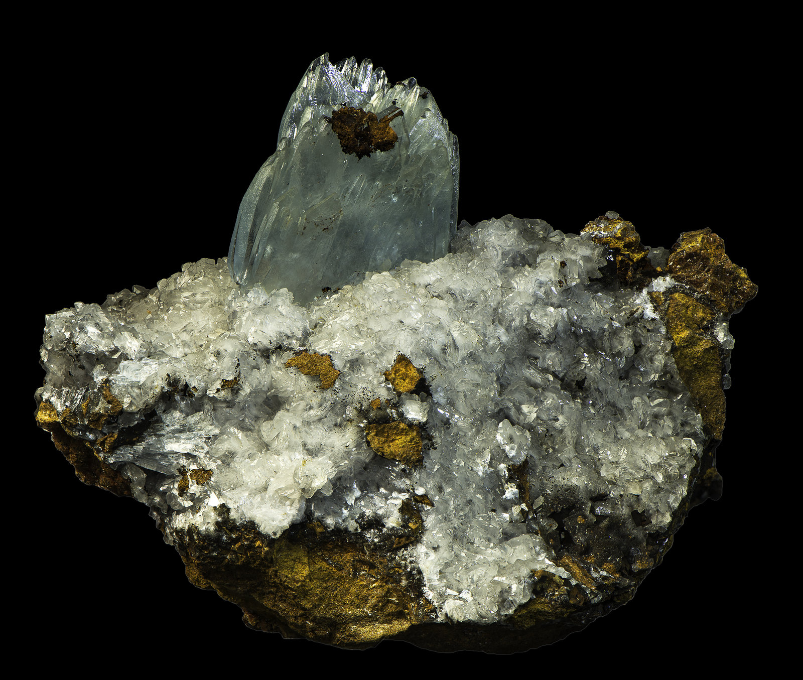Baryte
90 x 75 x 75 mm
(Autor: Rob Schnerr)