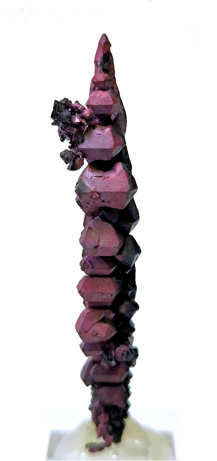 Copper
63 mm x 10 mm. Major crystal size: 8.5 mm wide - Mass: About 13 g.
(Autor: Carles Millan)