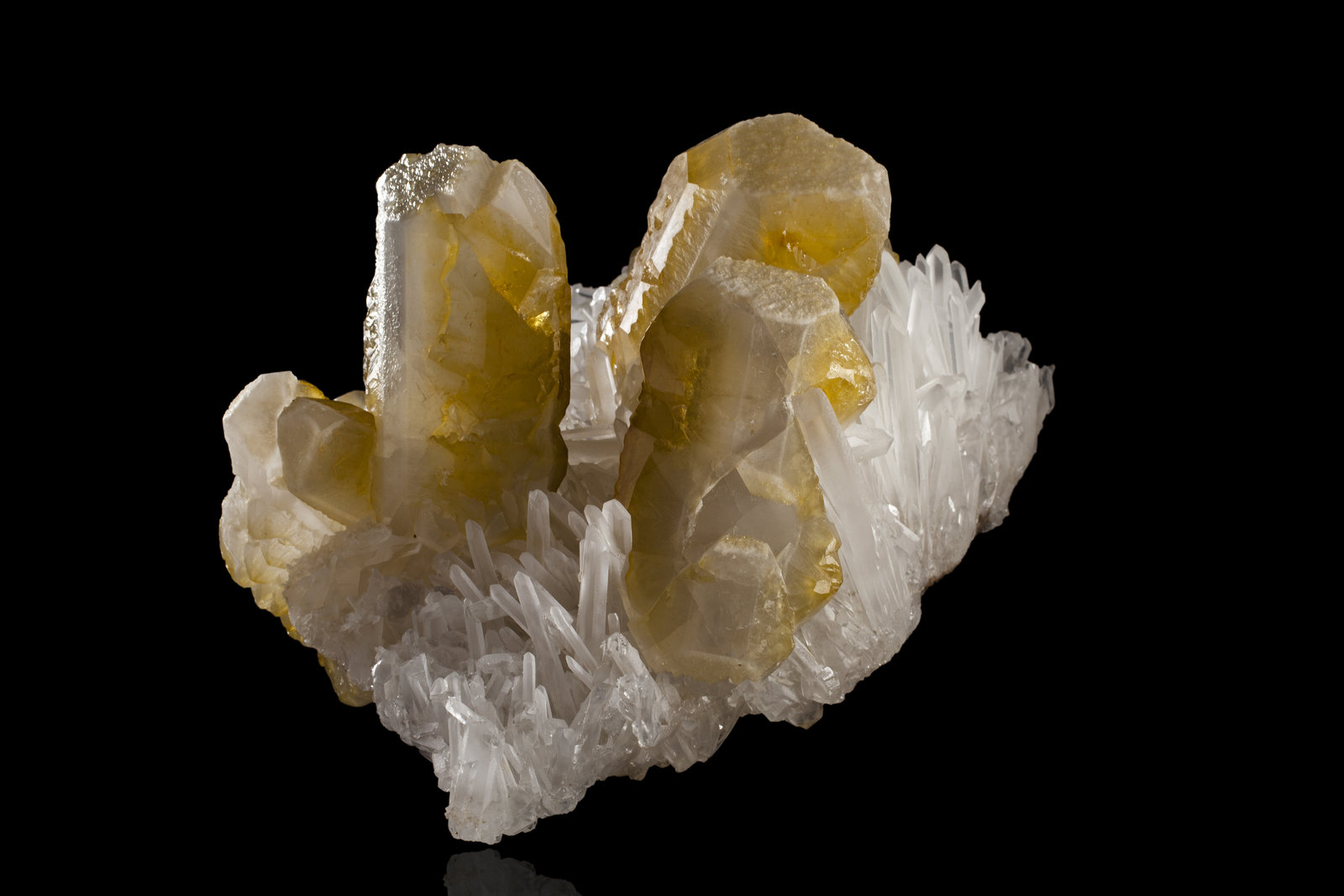 Baryte on Quartz
24,0	x	17,0	x	13,0	cm
(Autor: MIM Museum)
