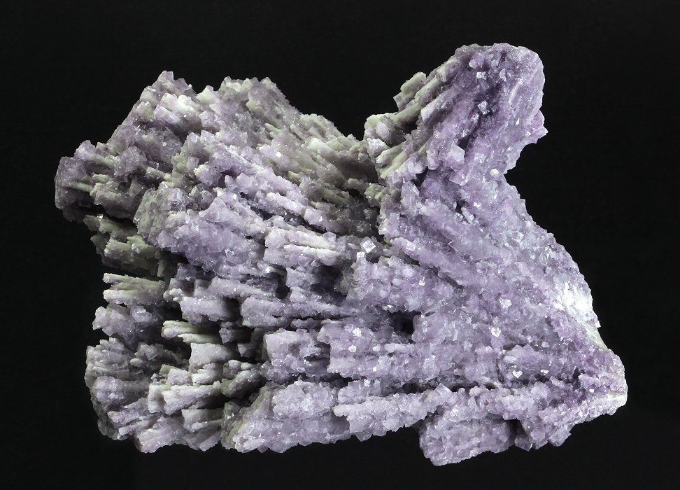 Fluorite with Barite after Laumonite
146 x 130 x 70 mm
(Autor: GneissWare)