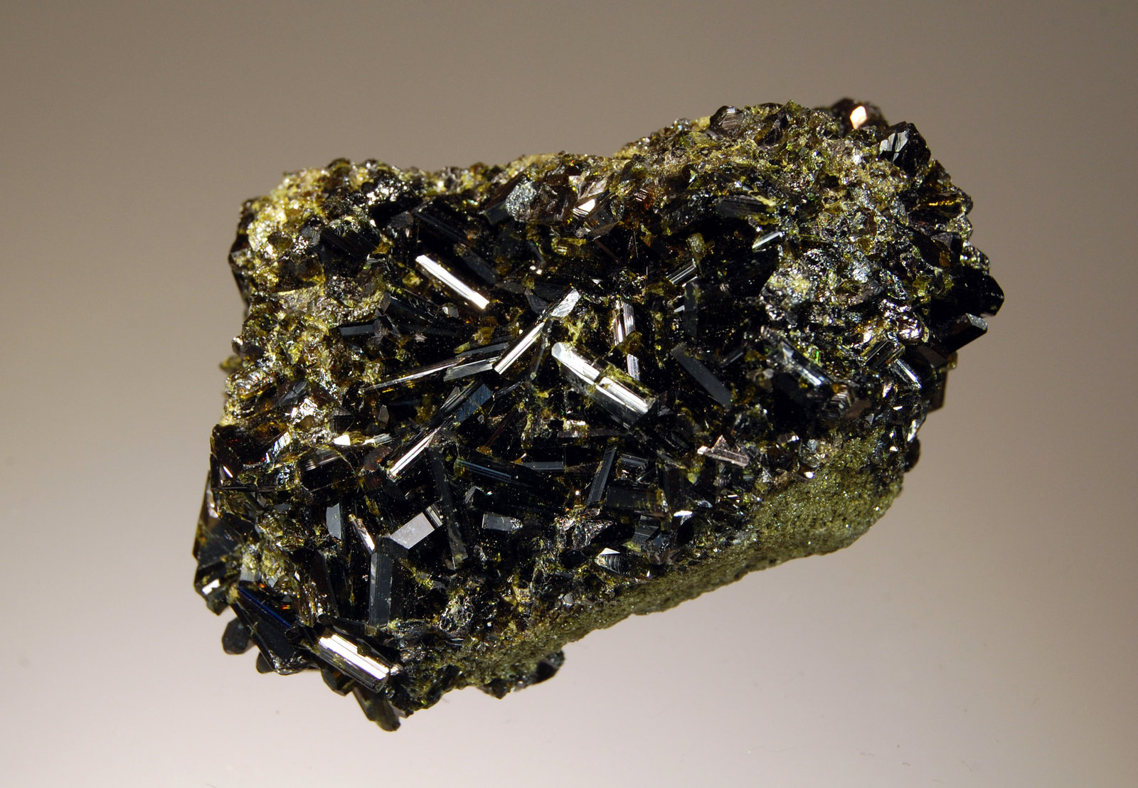 Epidote
4.0 x 6.0 cm
(Autor: Michael Shaw)