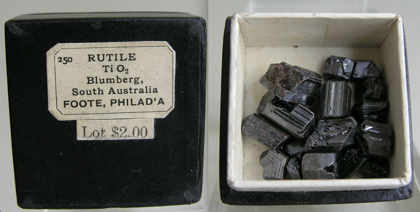 Rutile
5 cm box
(Autor: Peter Farquhar)