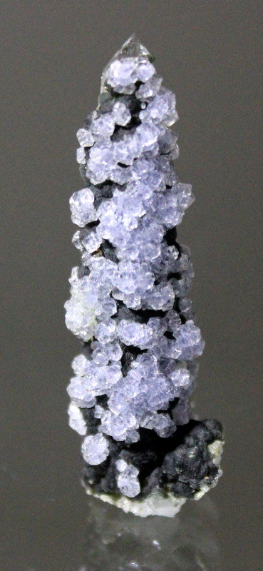 Fluorite, Quartz
5.6 x 2.1 cm
(Autor: Don Lum)