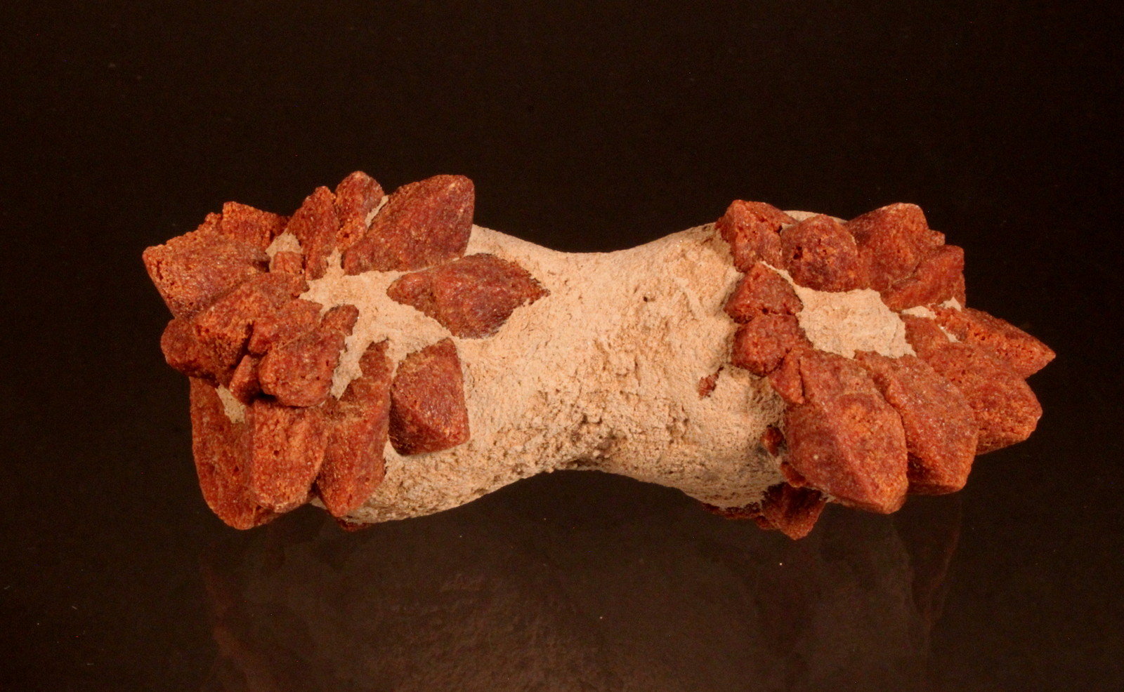 Calcite (variety glendonite) after Ikaite
90mm x 50mm
(Autor: Don Lum)