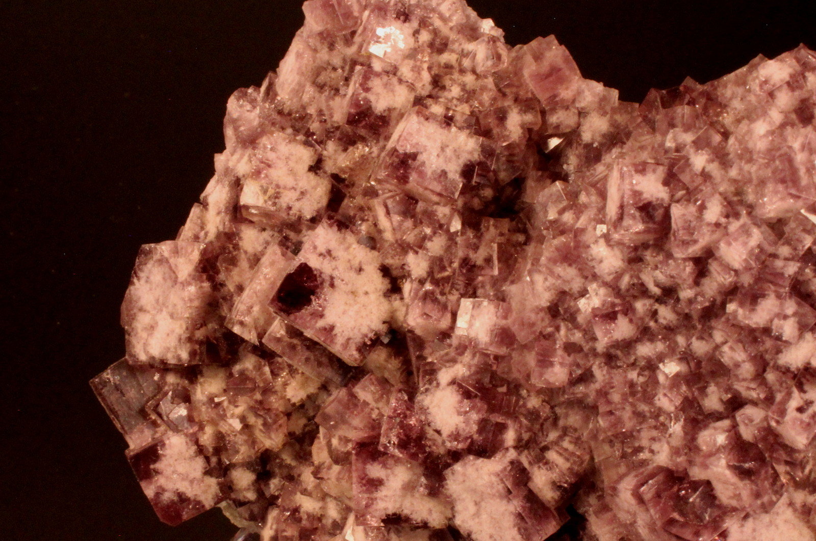 Fluorite, Quartz
90mm x 74mm x 24mm
(Autor: Don Lum)