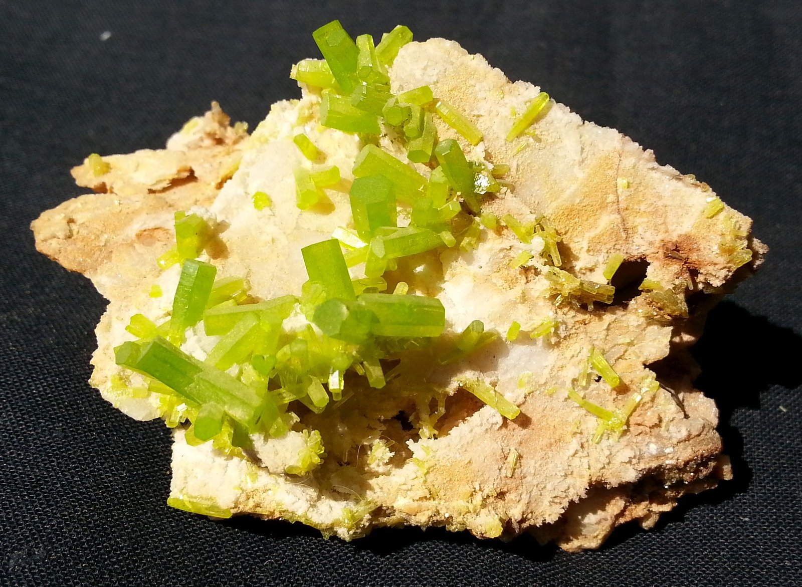Pyromorphite
7 x 4 cm
(Autor: Volkmar Stingl)