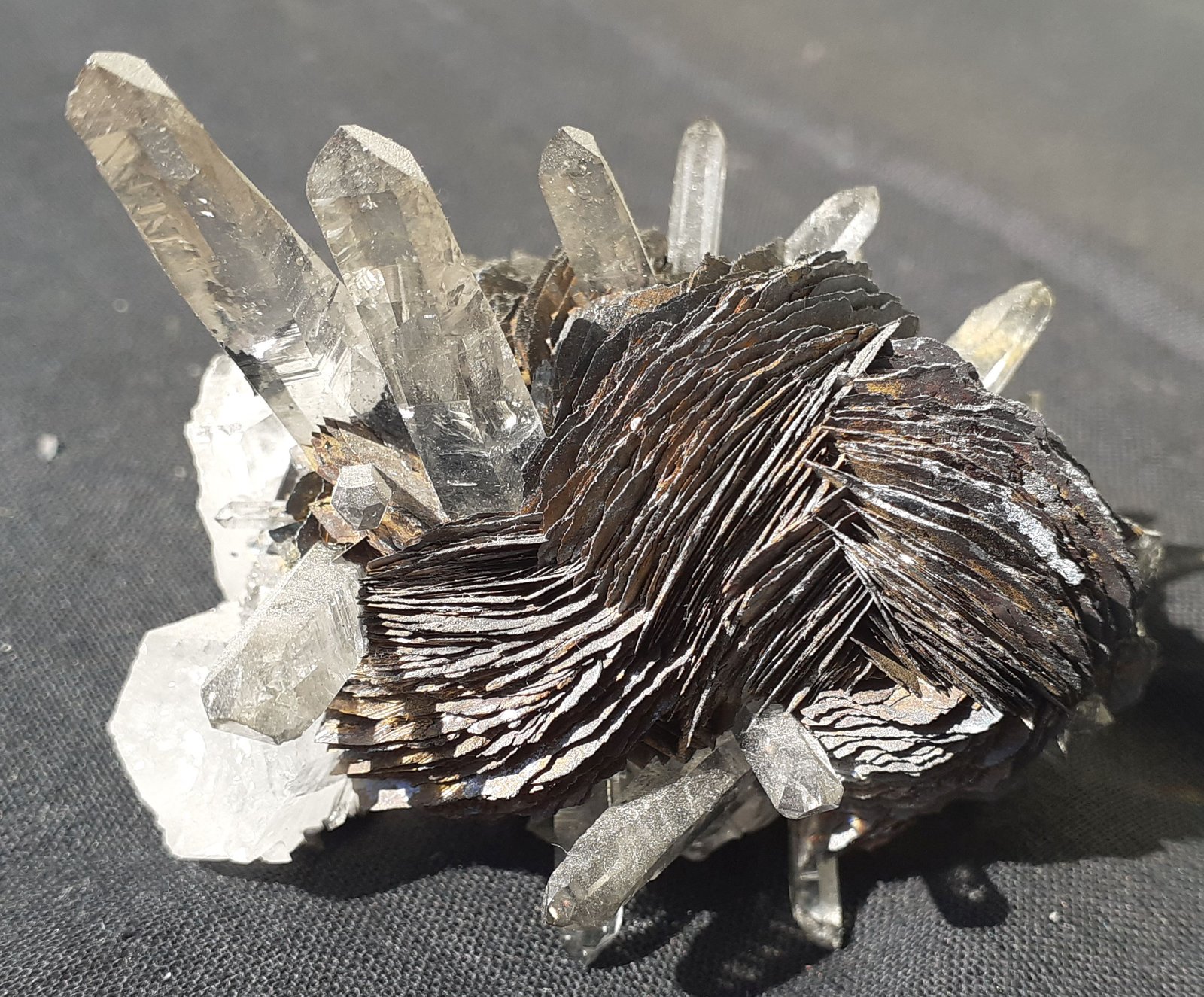 Hematite, Quartz
5 x 5 cm
(Autor: Volkmar Stingl)
