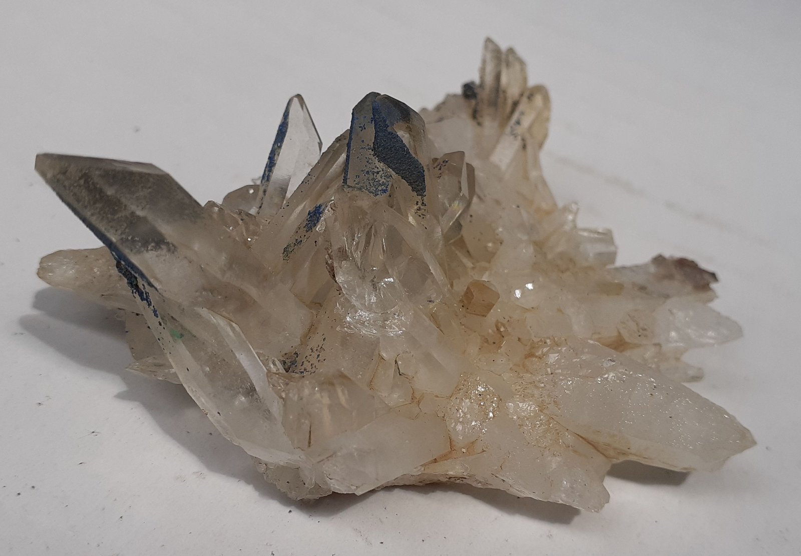 Quartz, Azurite
6 x 4,5 cm
(Autor: Volkmar Stingl)