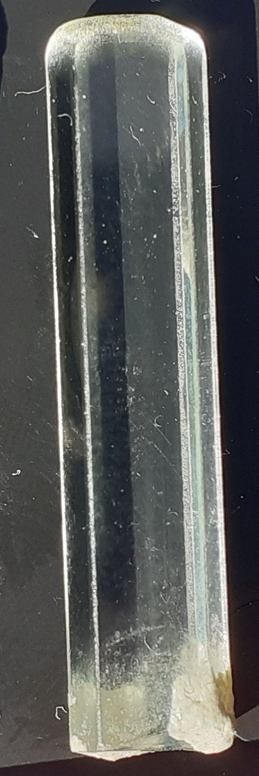Beryl (variety Aquamarine)
3 x 0,5 cm
(Autor: Volkmar Stingl)