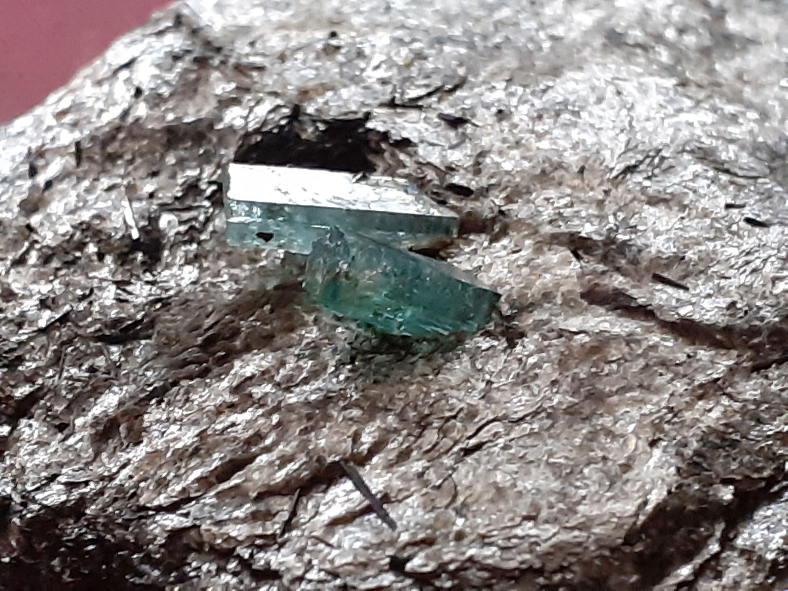 Beryl (variety Emerald)
6 x 4 cm
(Autor: Volkmar Stingl)