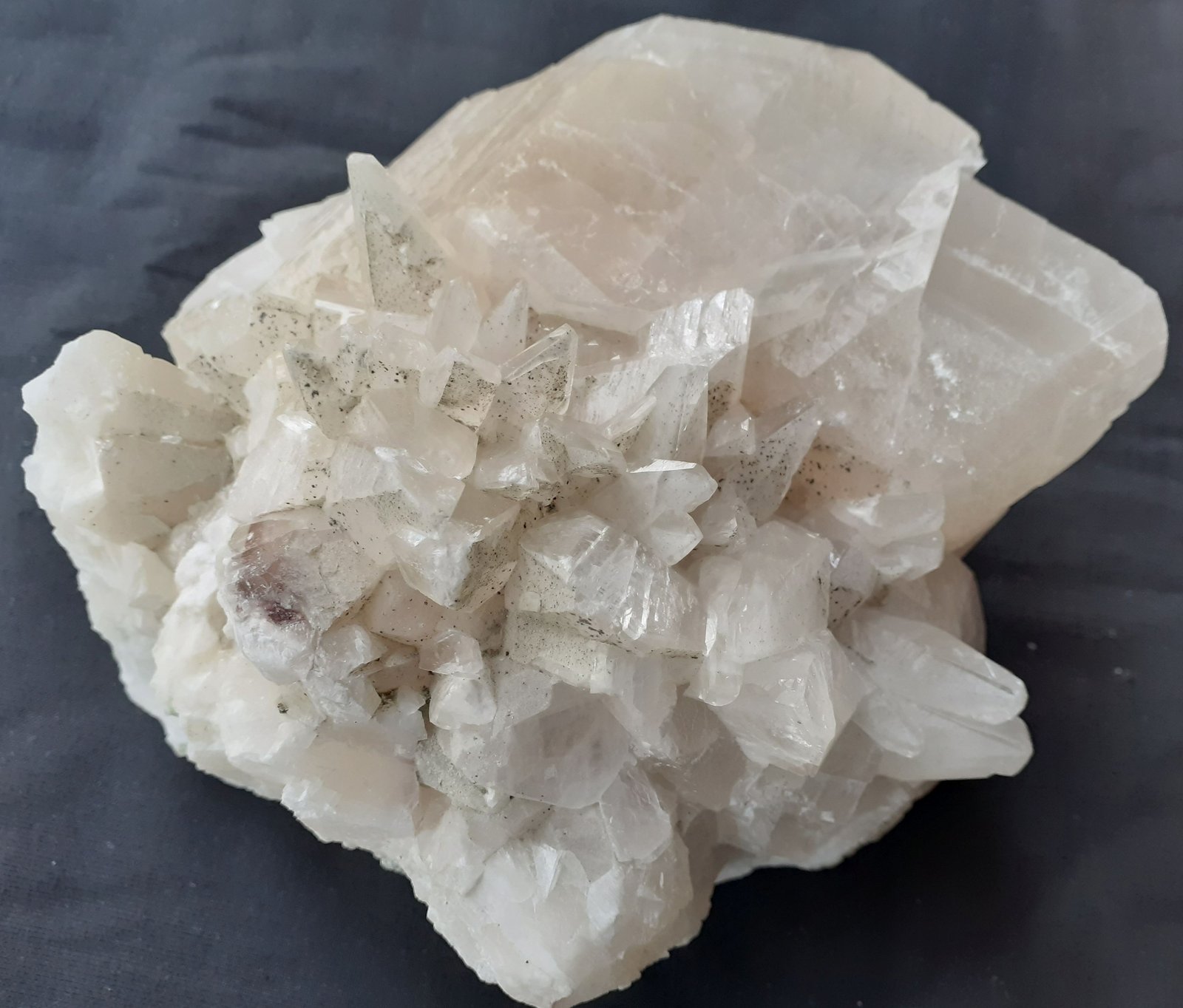Calcite, Pyrite
14 x 12 cm
(Autor: Volkmar Stingl)