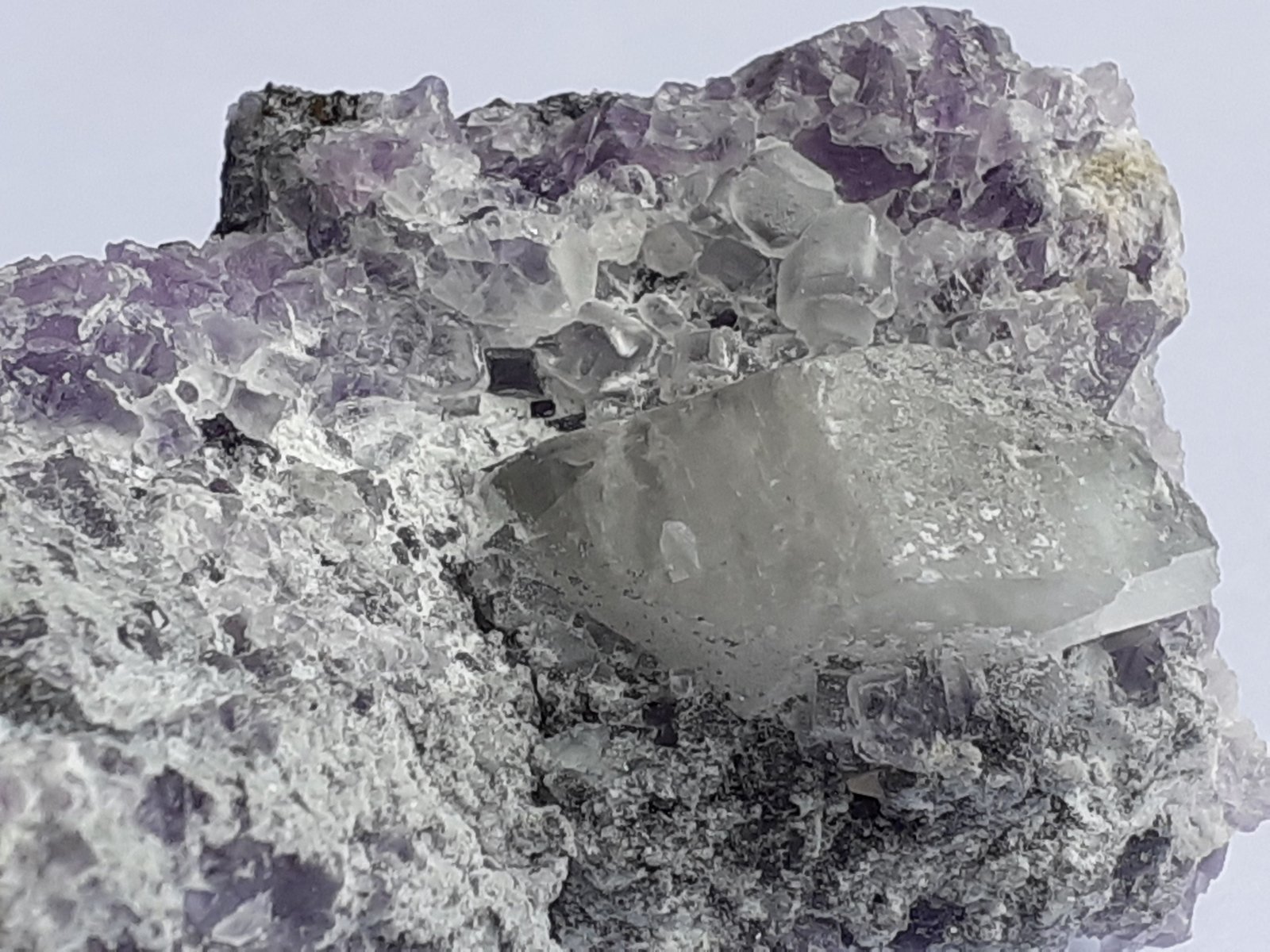Calcite, Fluorite
6,5 x 5 cm
(Autor: Volkmar Stingl)