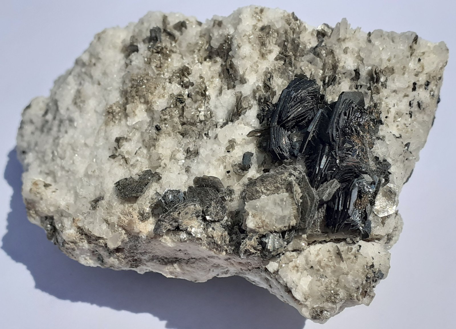 Hematite (variety iron rose)
6,5 x 4 cm
(Autor: Volkmar Stingl)