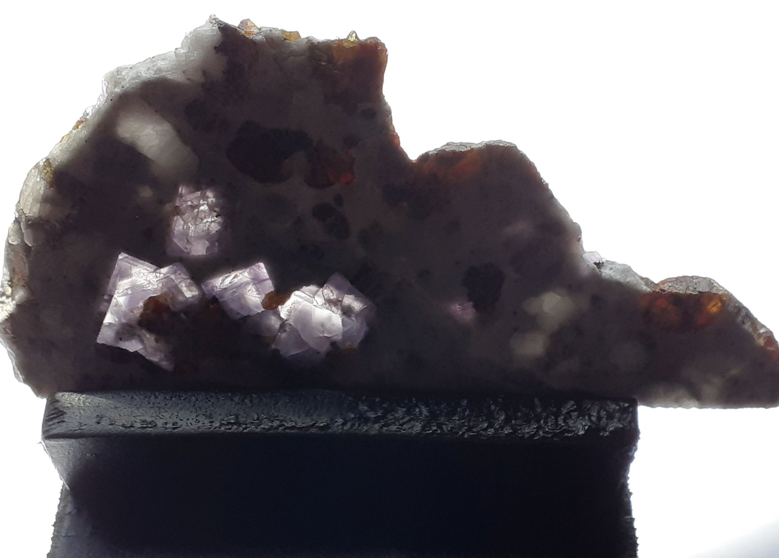 Fluorite, Sphalerite
10,5 x 5,5 cm
(Autor: Volkmar Stingl)