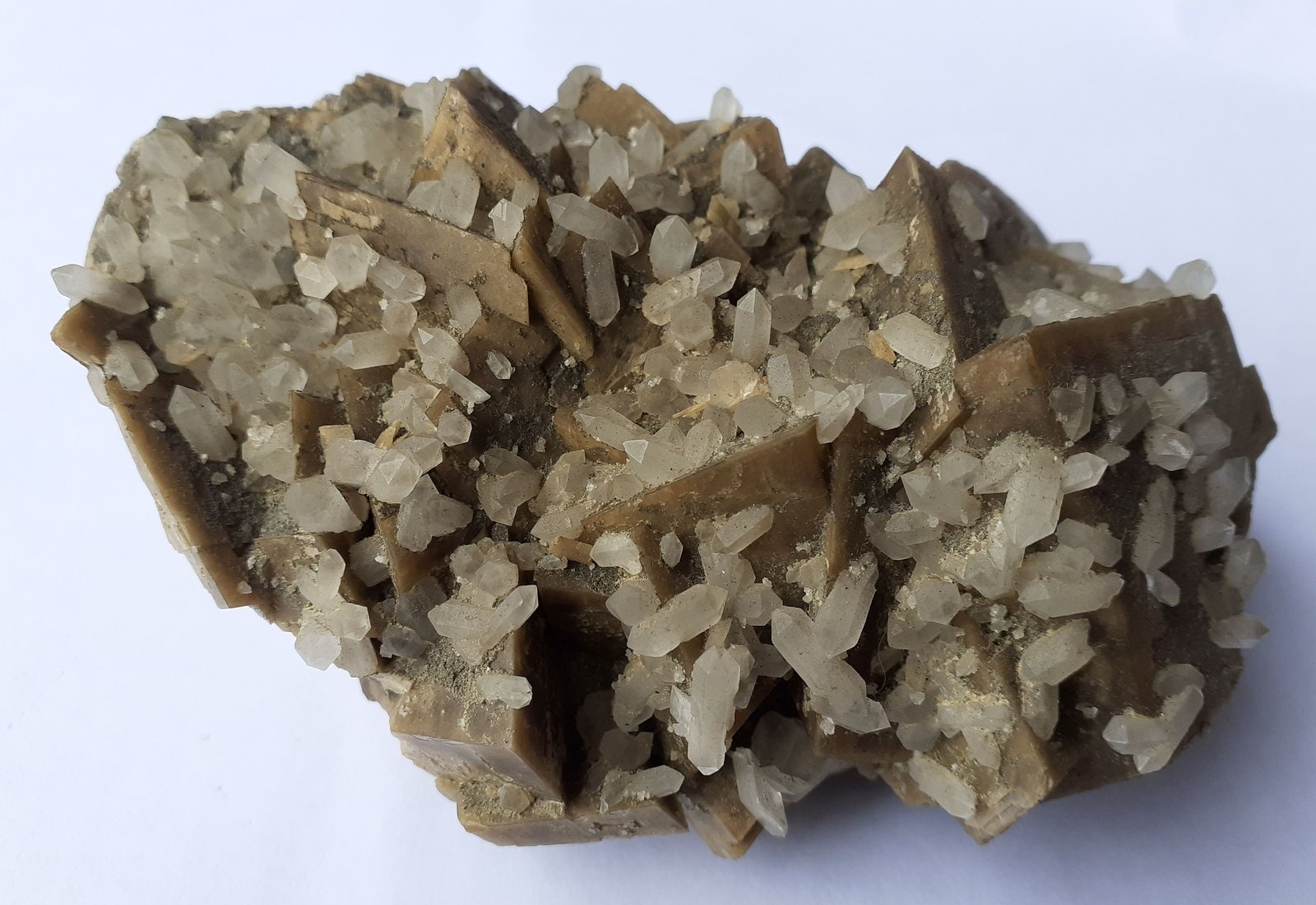 Siderite, Quartz
10 x 6 cm
(Autor: Volkmar Stingl)