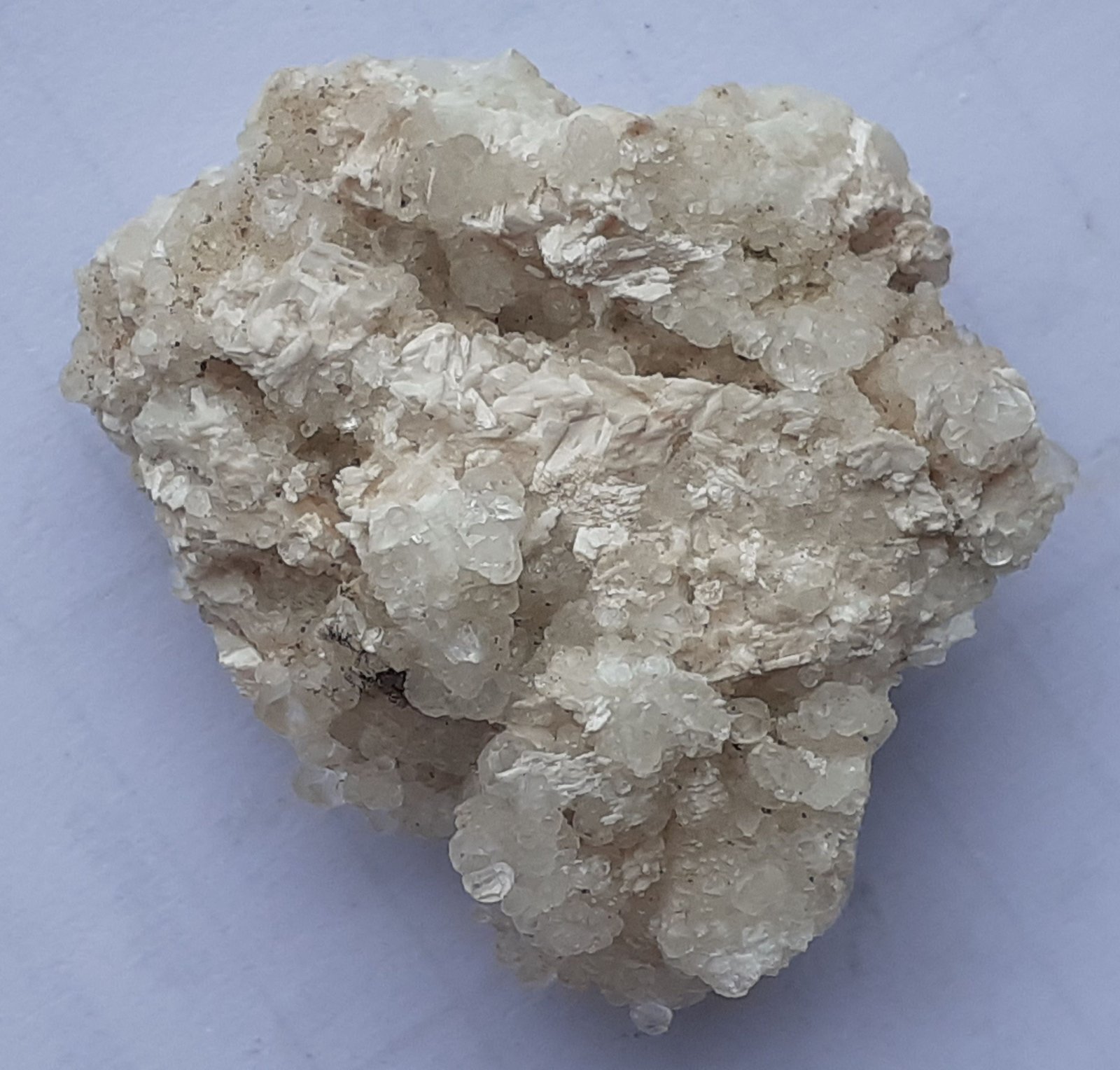 Calcite, Laumontite
2,5 x 2 cm
(Autor: Volkmar Stingl)