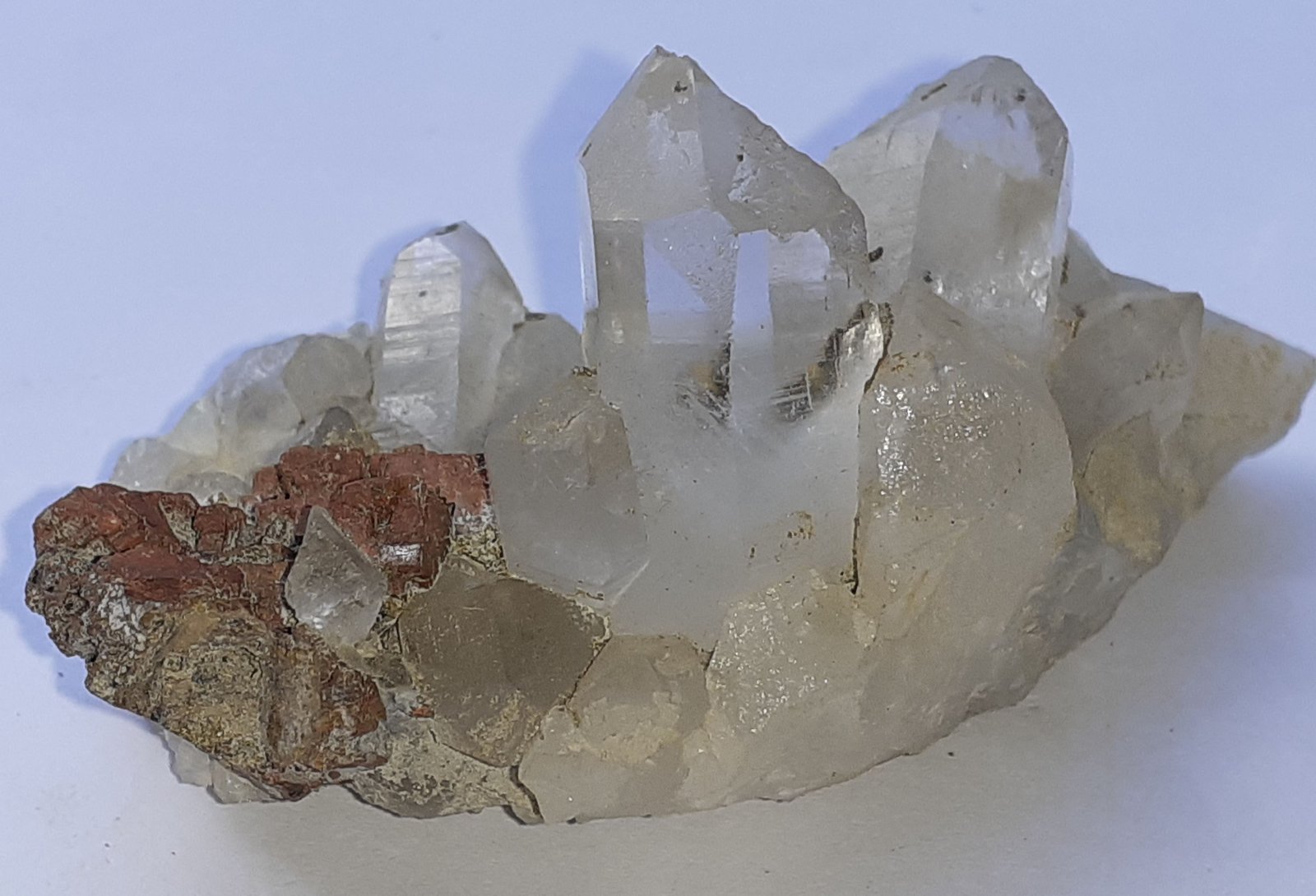 Quartz, limonit after Pyrite
5,5 x 3 cm
(Autor: Volkmar Stingl)