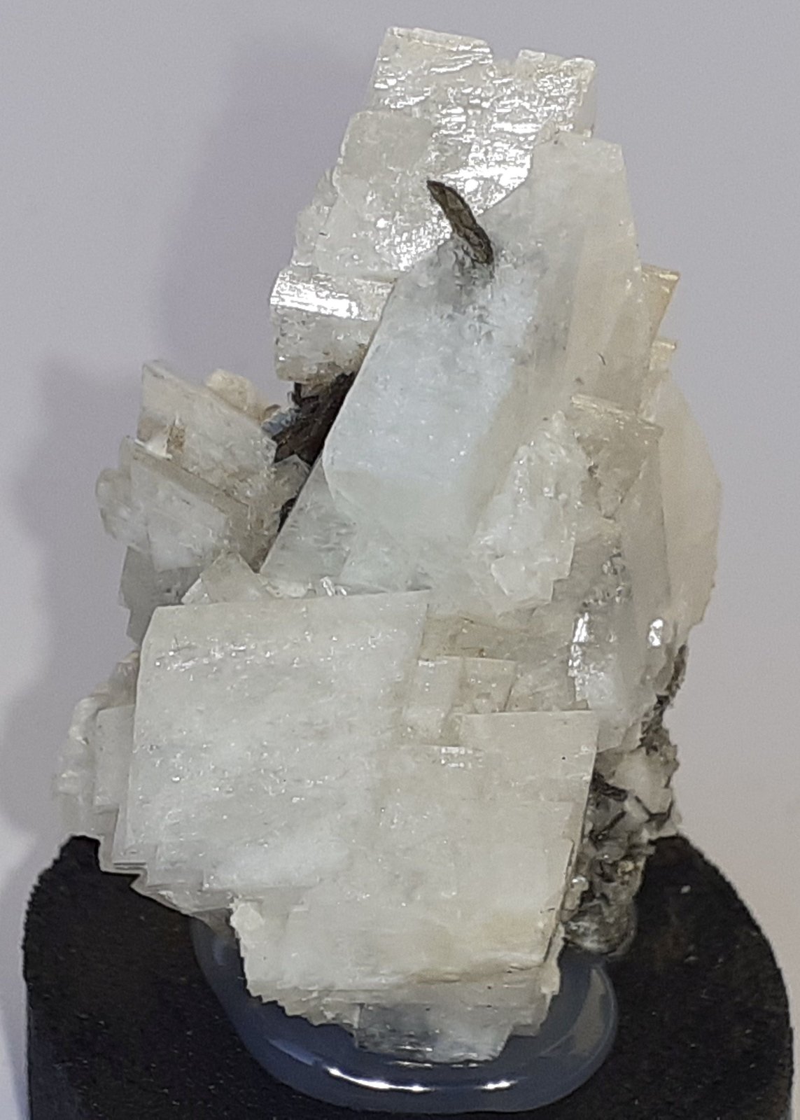 Orthoclase (variety adularia) with Muscovite
3,5 x 2 cm
(Autor: Volkmar Stingl)