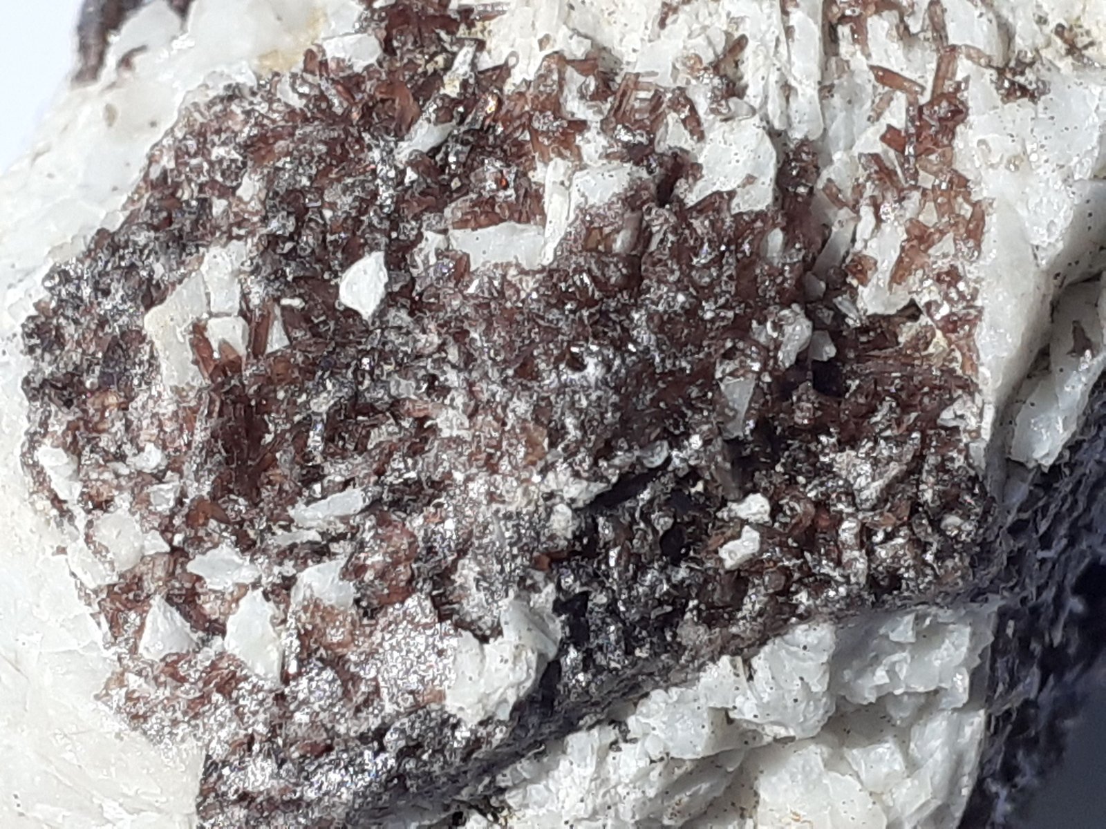 Pyromorphite, Baryte
4,5 x 2,5 cm
(Autor: Volkmar Stingl)