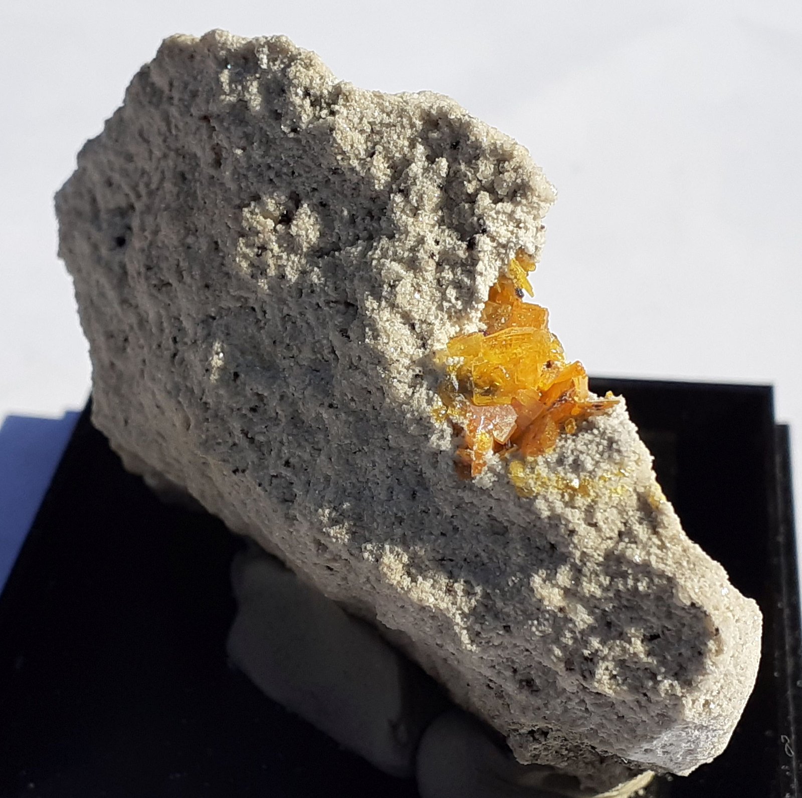 Wulfenite
5,5 x 4 cm
(Autor: Volkmar Stingl)