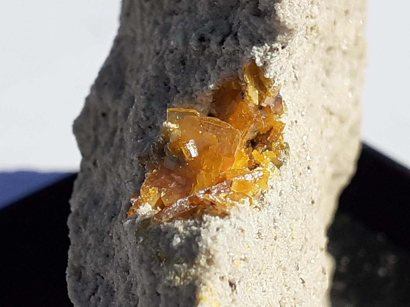 Wulfenite
5,5 x 4 cm
(Autor: Volkmar Stingl)