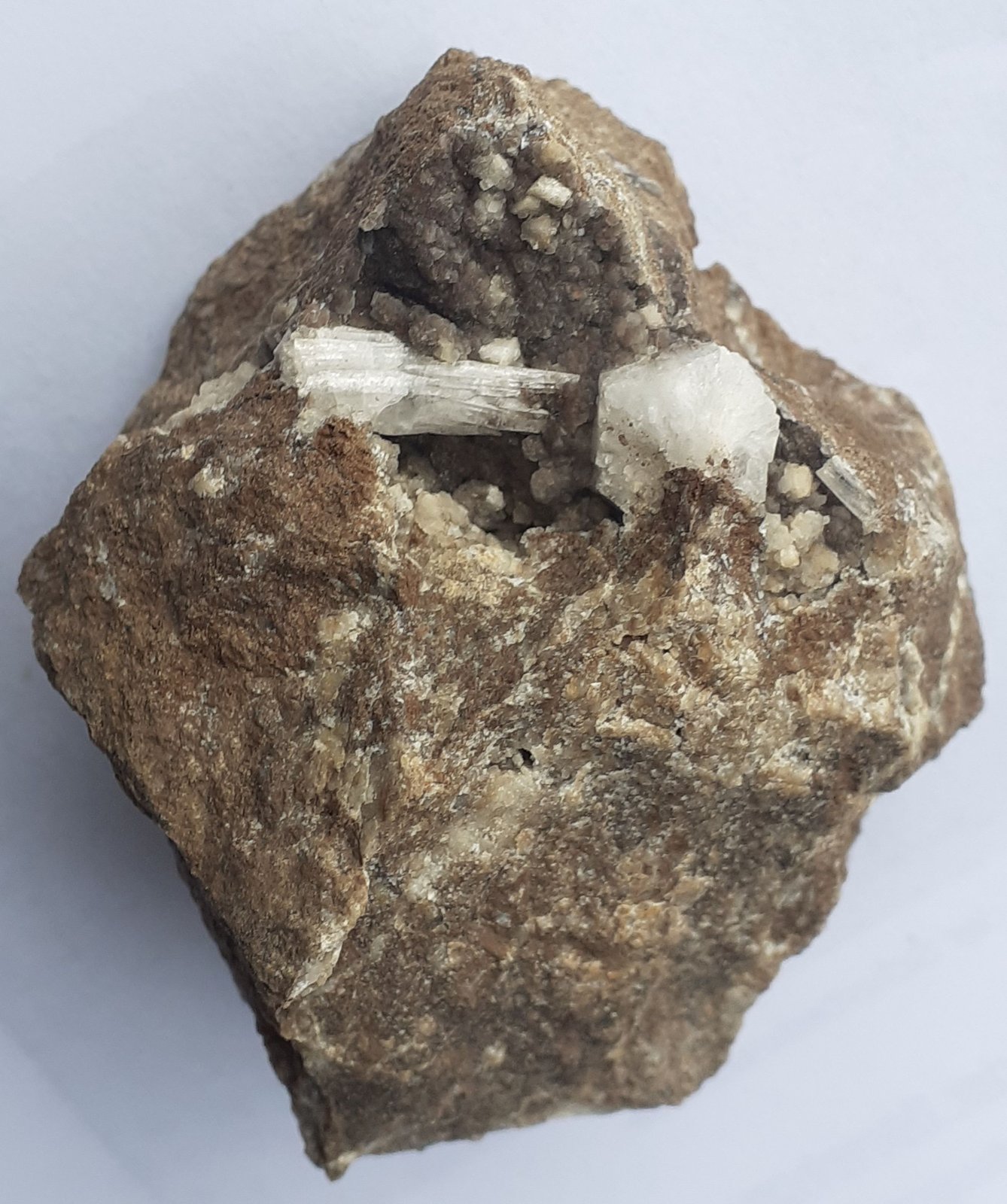 Aragonite, Baryte
6,5 x 5,5 cm
(Autor: Volkmar Stingl)