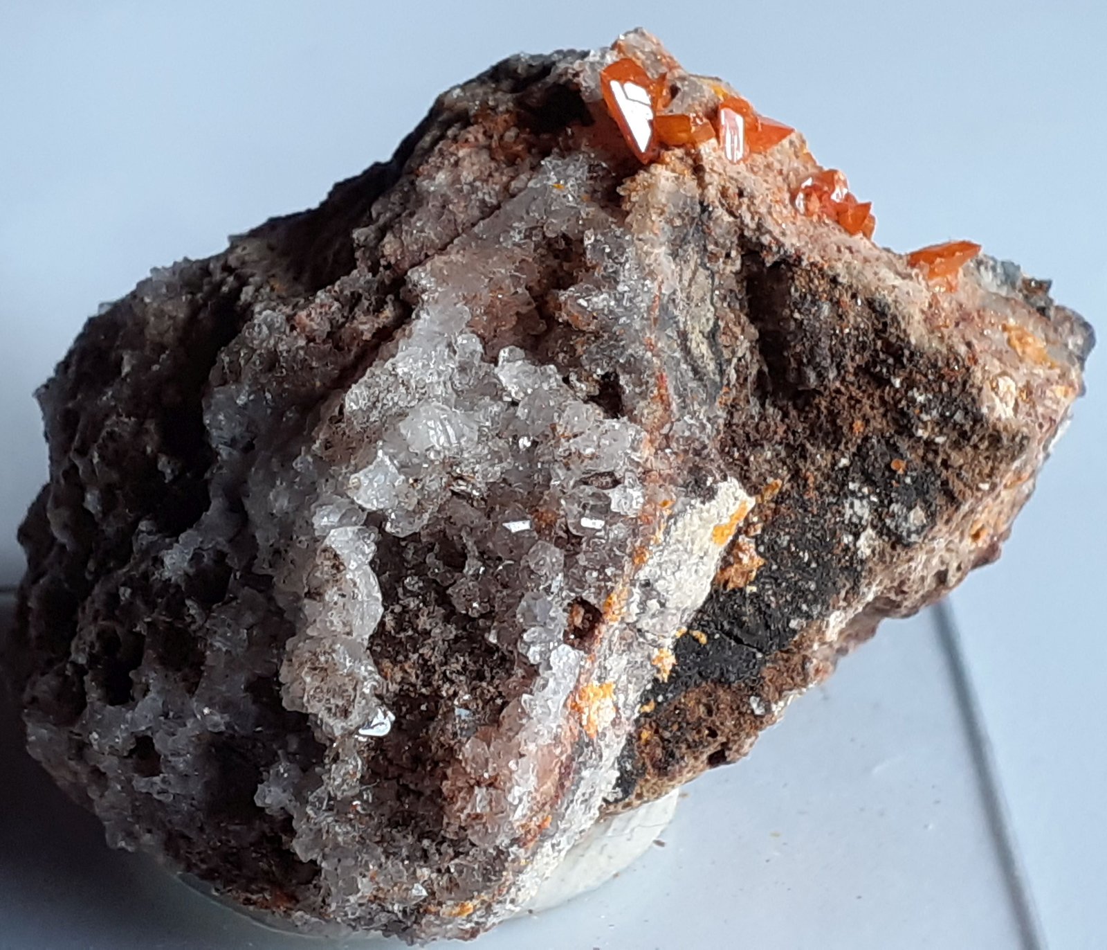 Wulfenite
4,5 x 3 cm
(Autor: Volkmar Stingl)