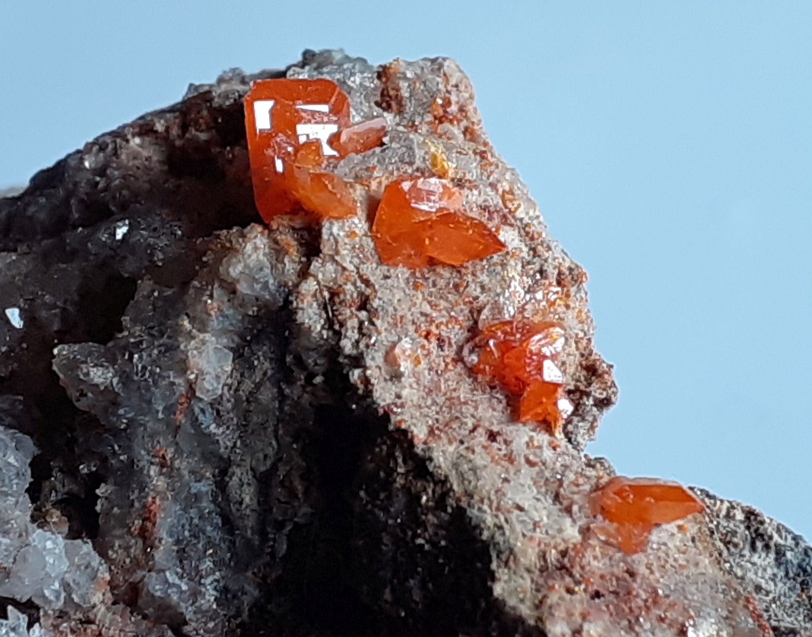 Wulfenite
4,5 x 3 cm
(Autor: Volkmar Stingl)