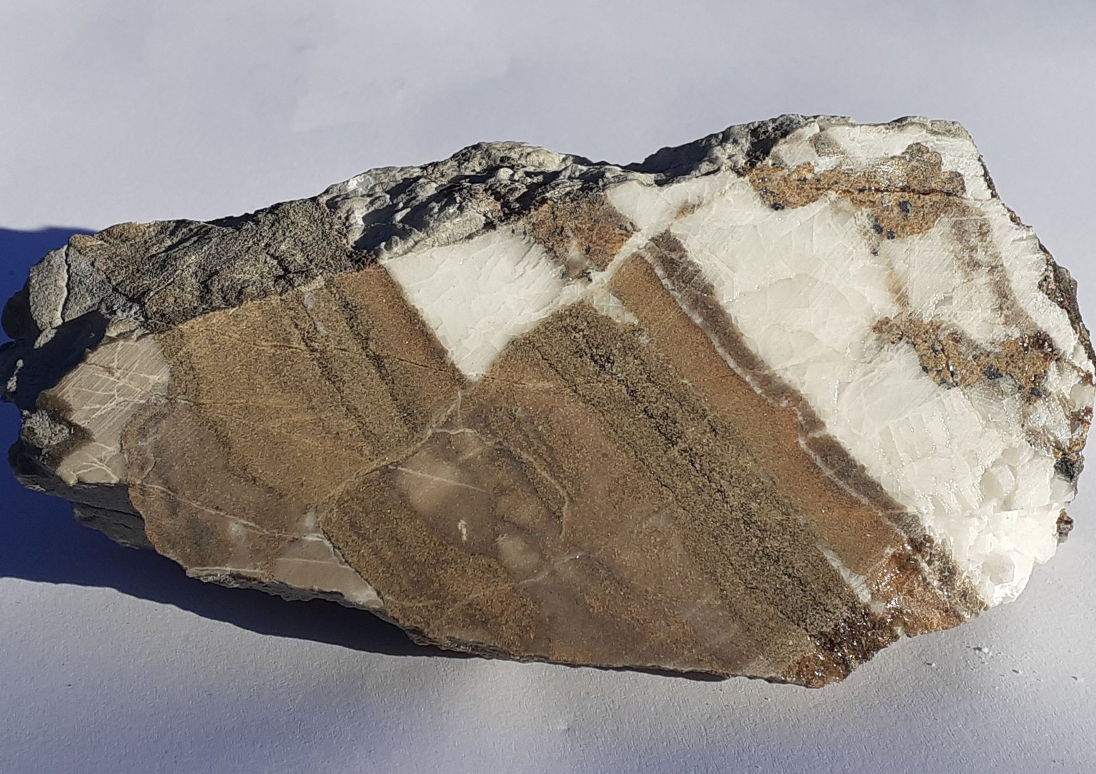 Sphalerite, Calcite, Galena
10,5 x 5 cm
(Autor: Volkmar Stingl)