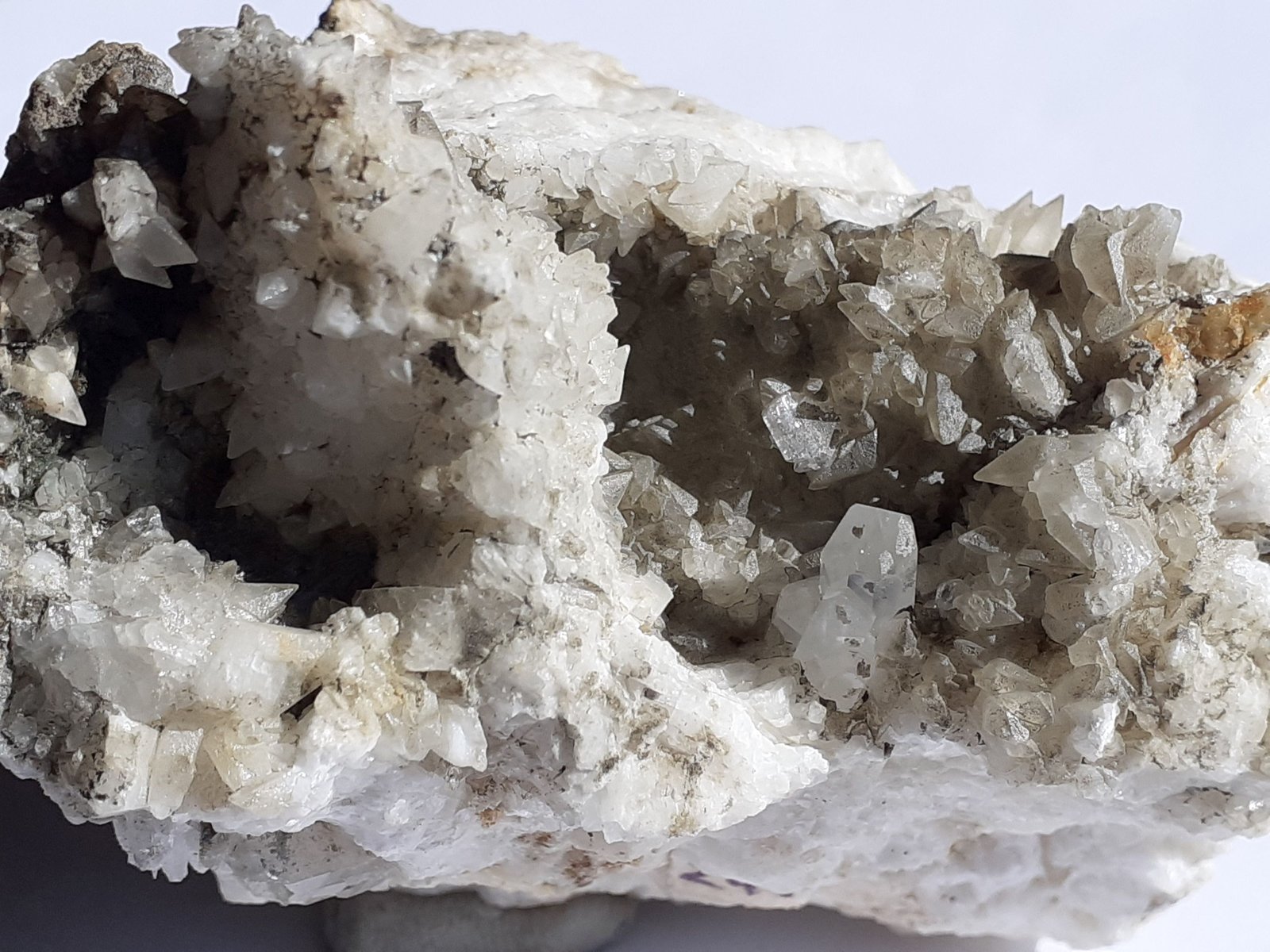 Calcite, Quartz, Albite
7 x 5 cm
(Autor: Volkmar Stingl)