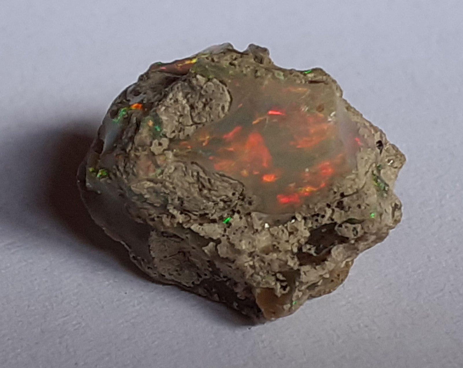 Opal (variety hydrophane)
1,3 x 1 cm
(Autor: Volkmar Stingl)