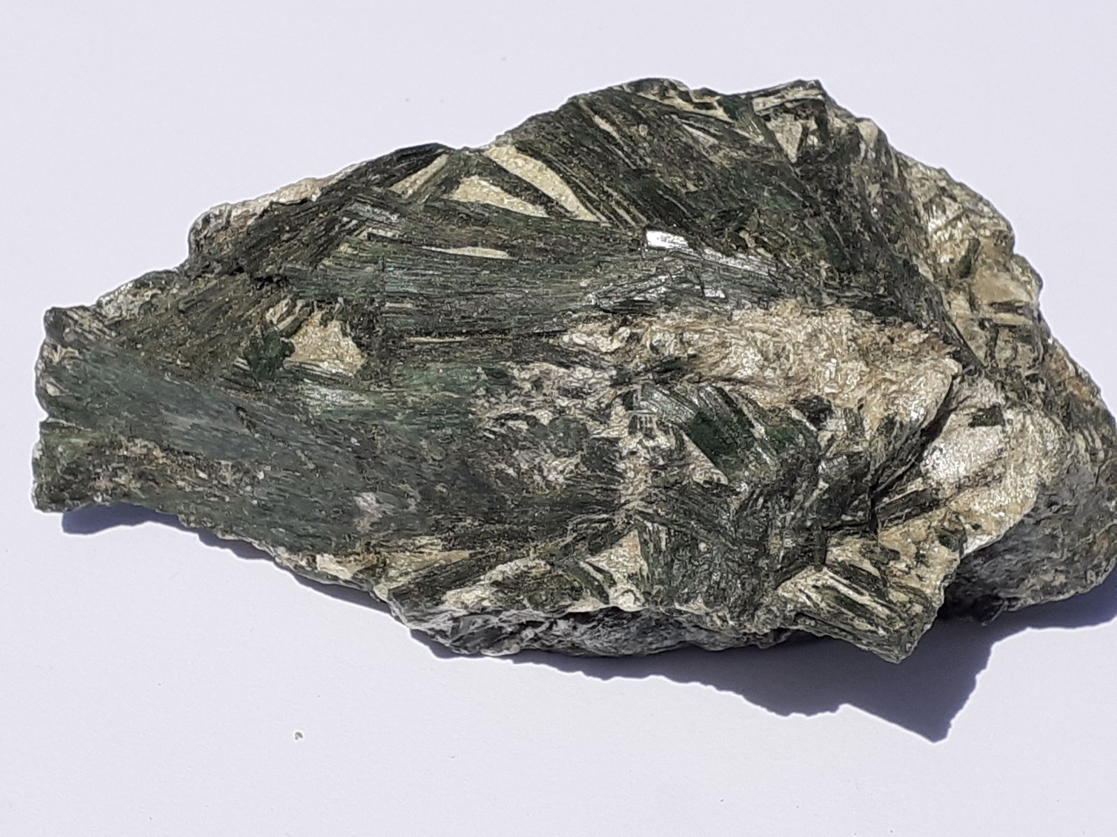 Actinolite, Talc
8,5 x 5 cm
(Autor: Volkmar Stingl)