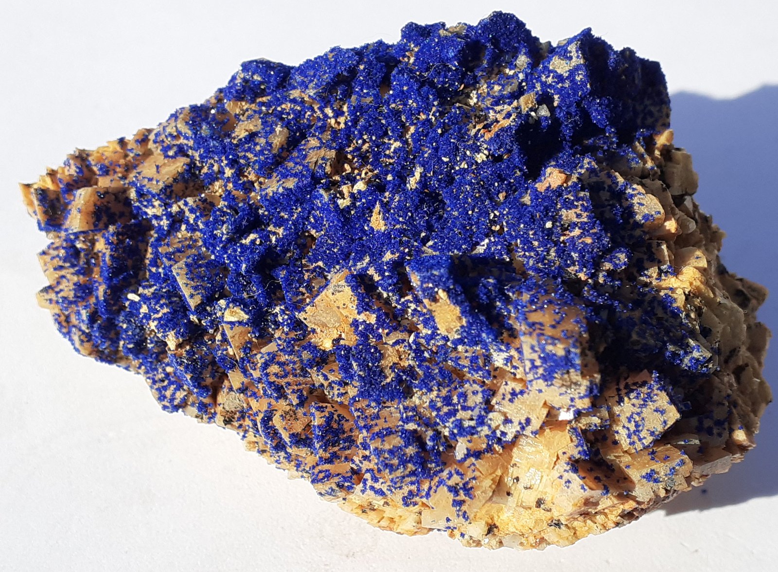 Azurite, Dolomite
6,5 x 4 cm
(Autor: Volkmar Stingl)