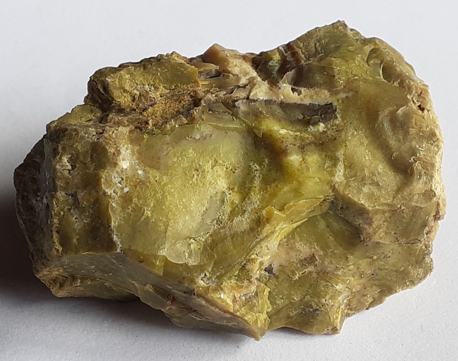 Chloropal, Nontronite
4,5 x 3 cm
(Autor: Volkmar Stingl)