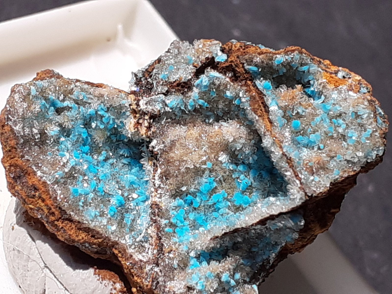 Aurichalcite
2,5 x 2 cm
(Autor: Volkmar Stingl)