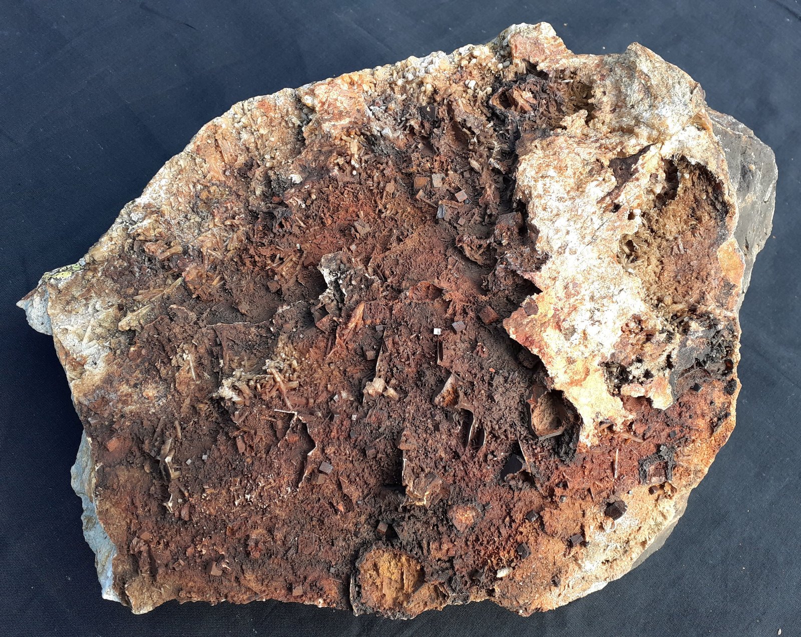 Goethite ps. Pyrite, Quartz
28 x 20 cm
(Autor: Volkmar Stingl)