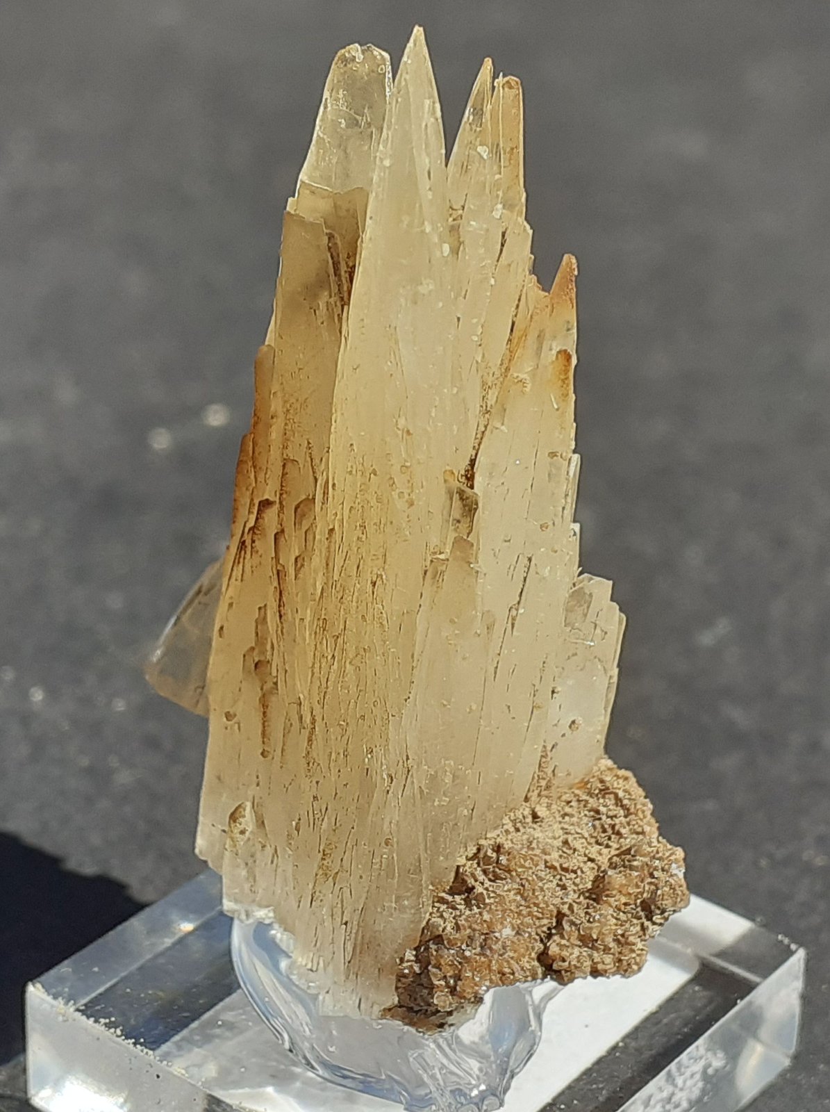 Aragonite
3 x 1,5 cm
(Autor: Volkmar Stingl)
