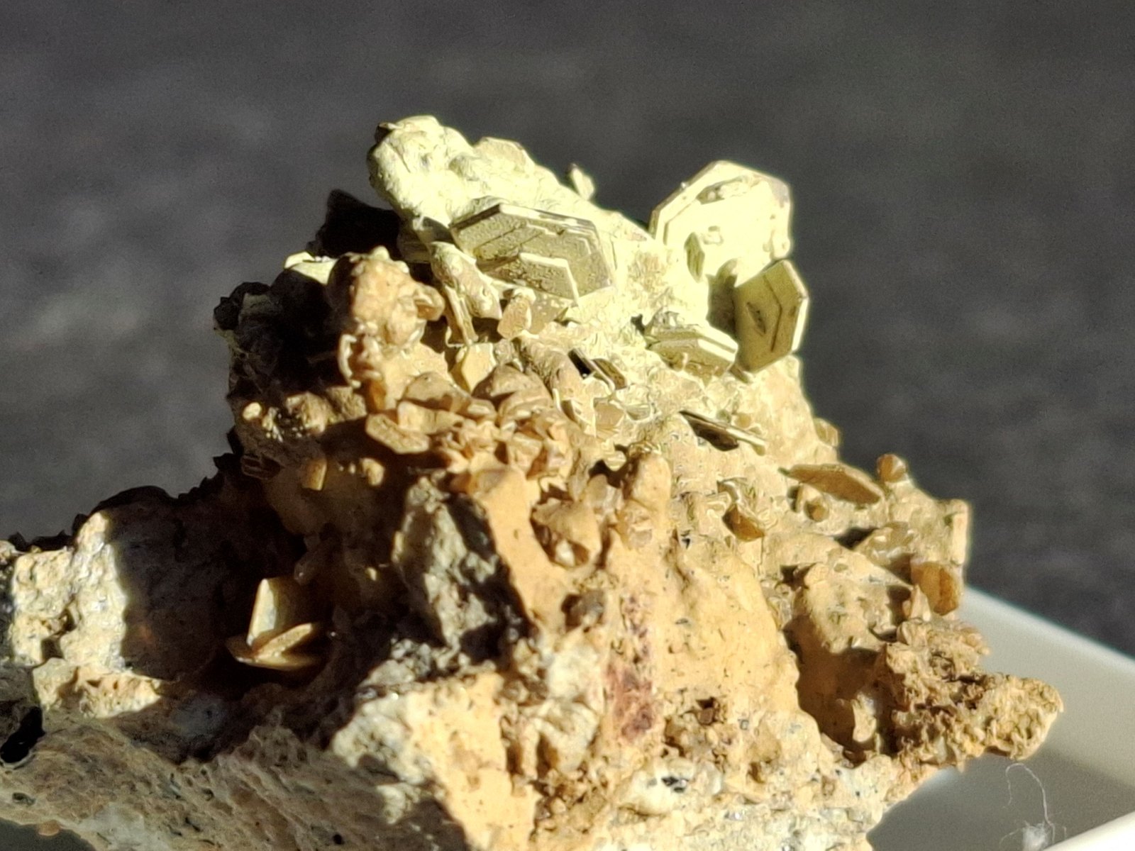 Quartz (paramorph after Tridymite)
3,5 x 3 cm
(Autor: Volkmar Stingl)