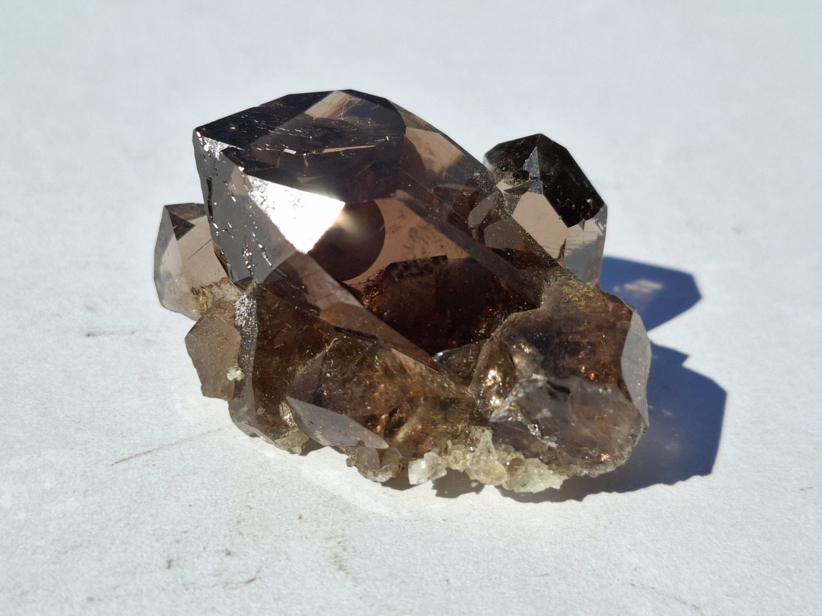 Quartz (variety smoky quartz)
4,5 x 3 cm
(Autor: Volkmar Stingl)