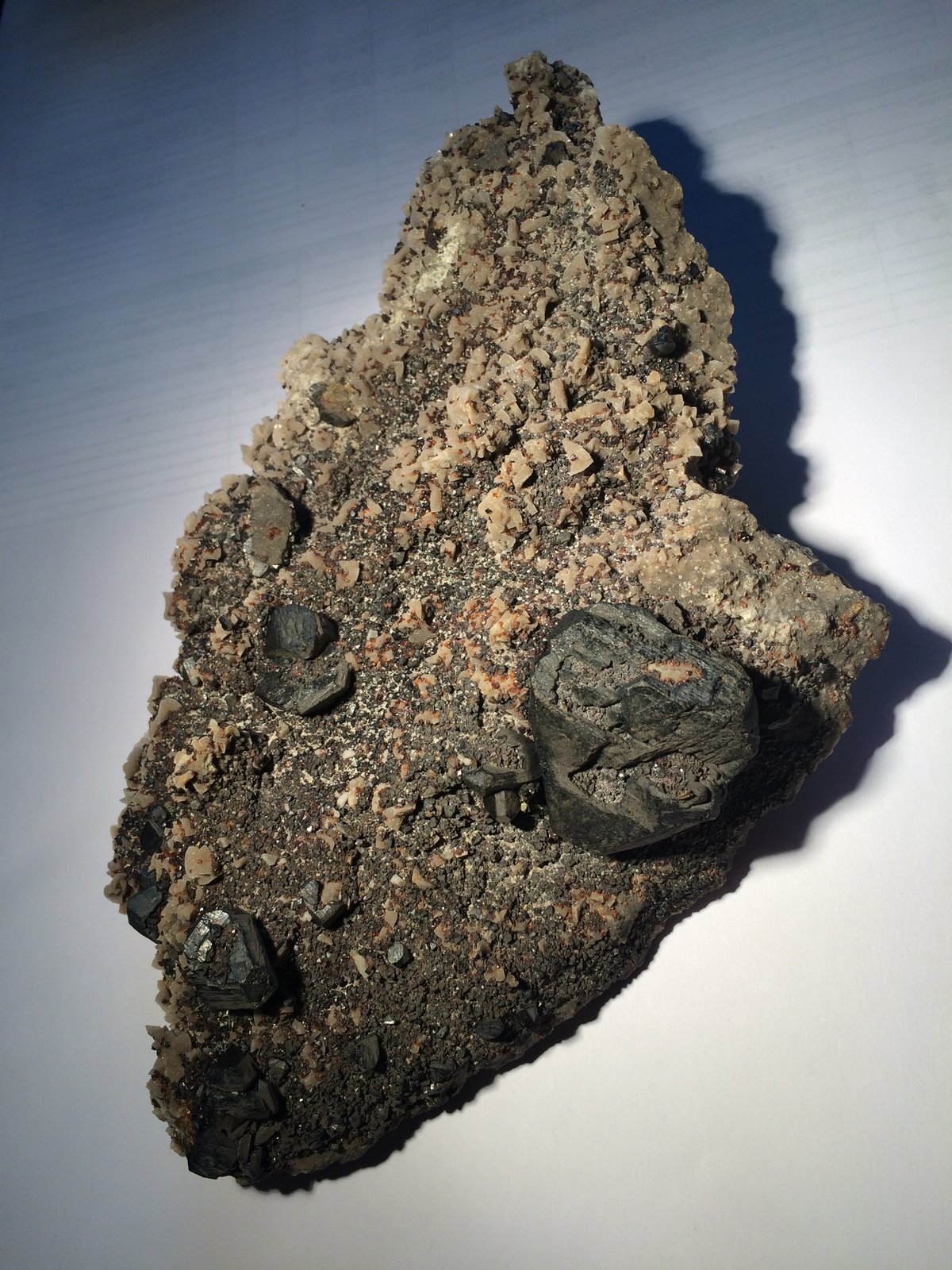 Sphalerite, Dolomite
230 X 140 X 50 mm
(Autor: Robert Seitz)