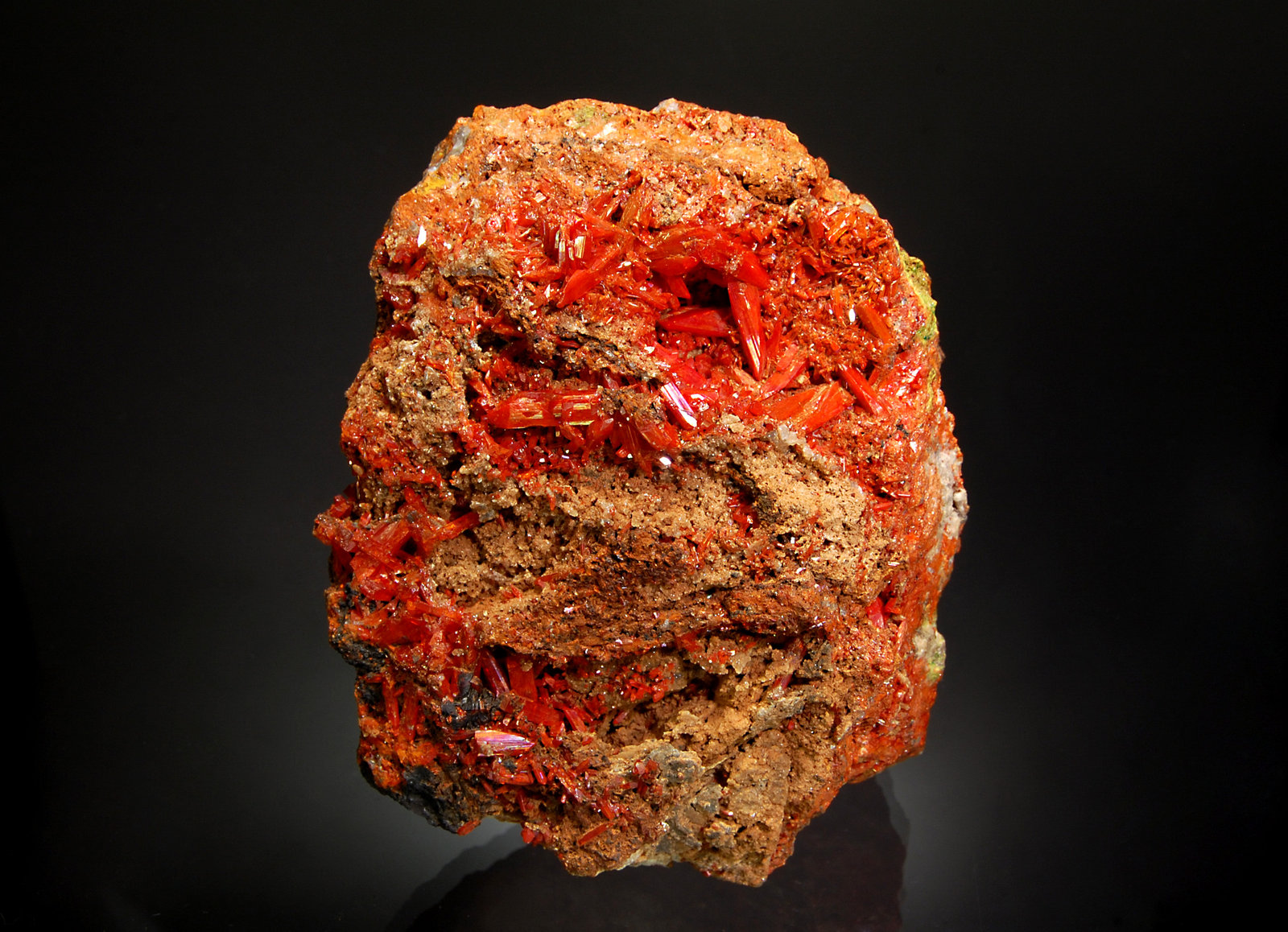 Crocoite
8.0 x 10.5 cm
(Autor: Michael Shaw)